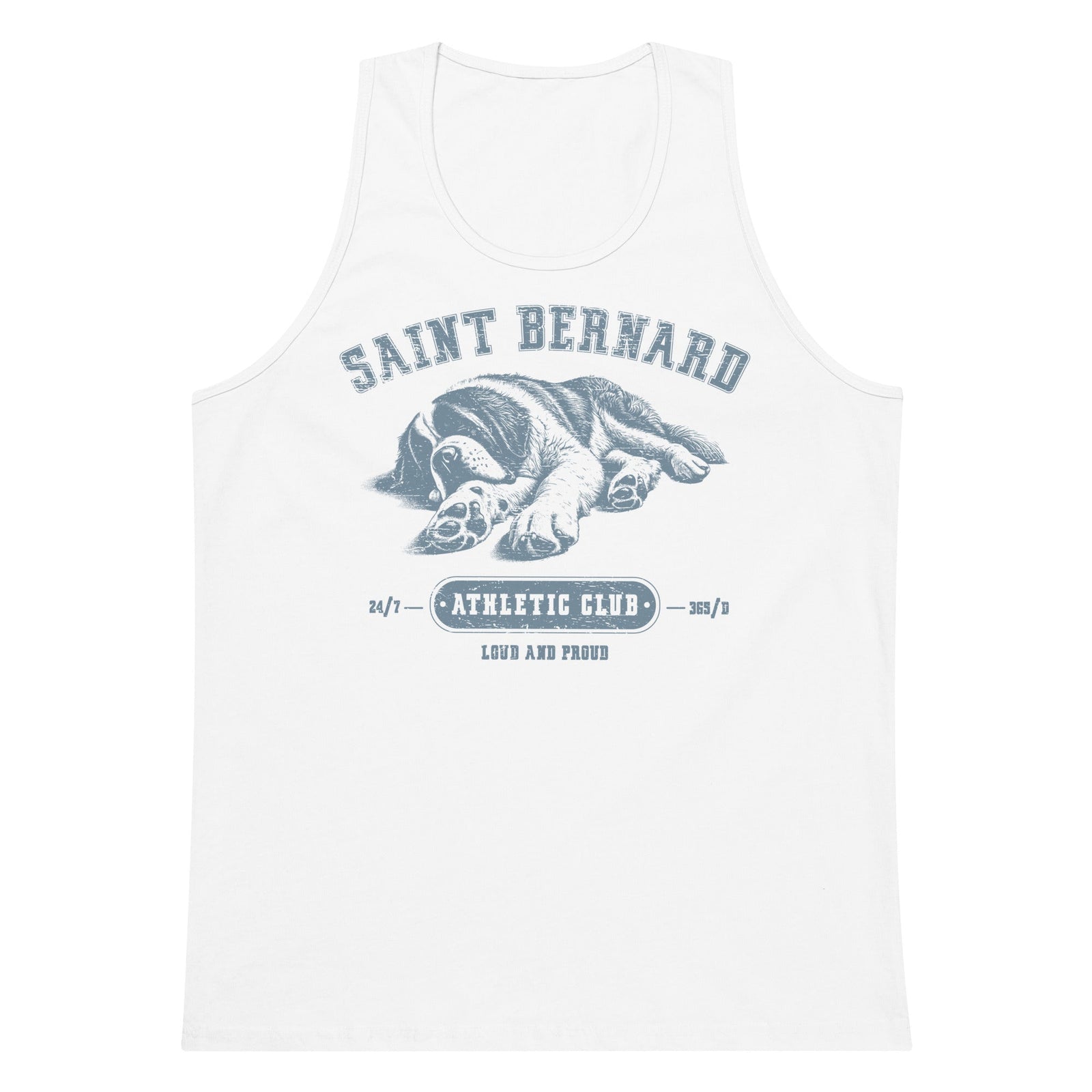 Saint Bernard Athletic Club Premium Tank - Lucy + Norman