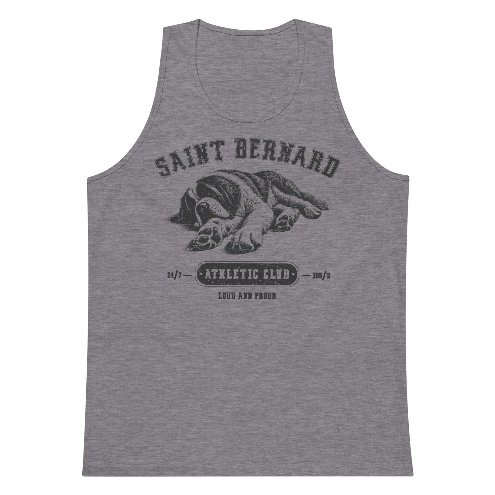 Saint Bernard Athletic Club Premium Tank - Lucy + Norman