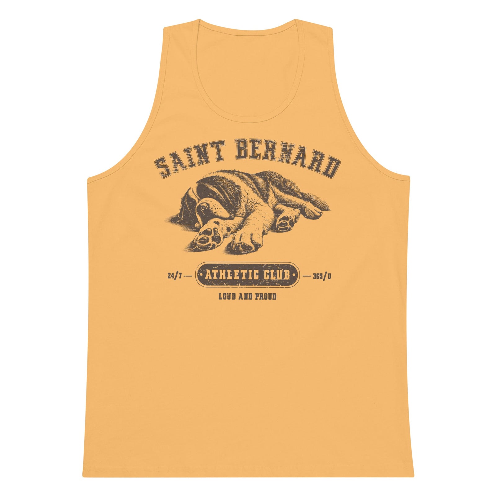 Saint Bernard Athletic Club Premium Tank - Lucy + Norman