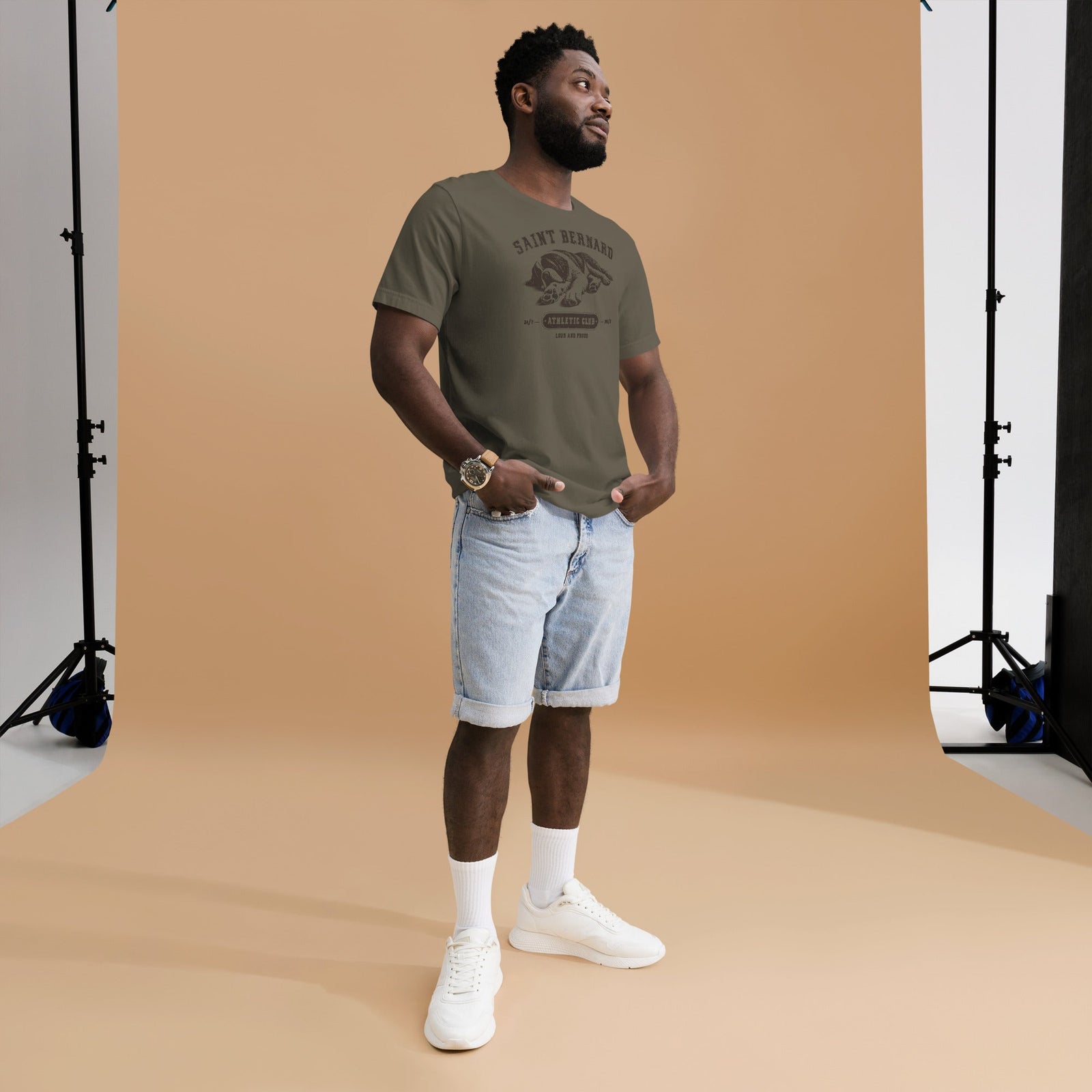 Saint Bernard Athletic Club T-Shirt - Lucy + Norman