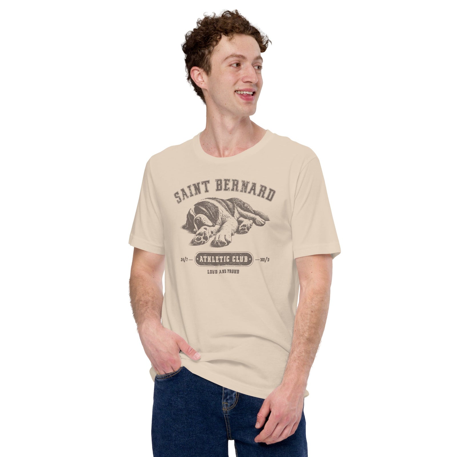 Saint Bernard Athletic Club T-Shirt - Lucy + Norman