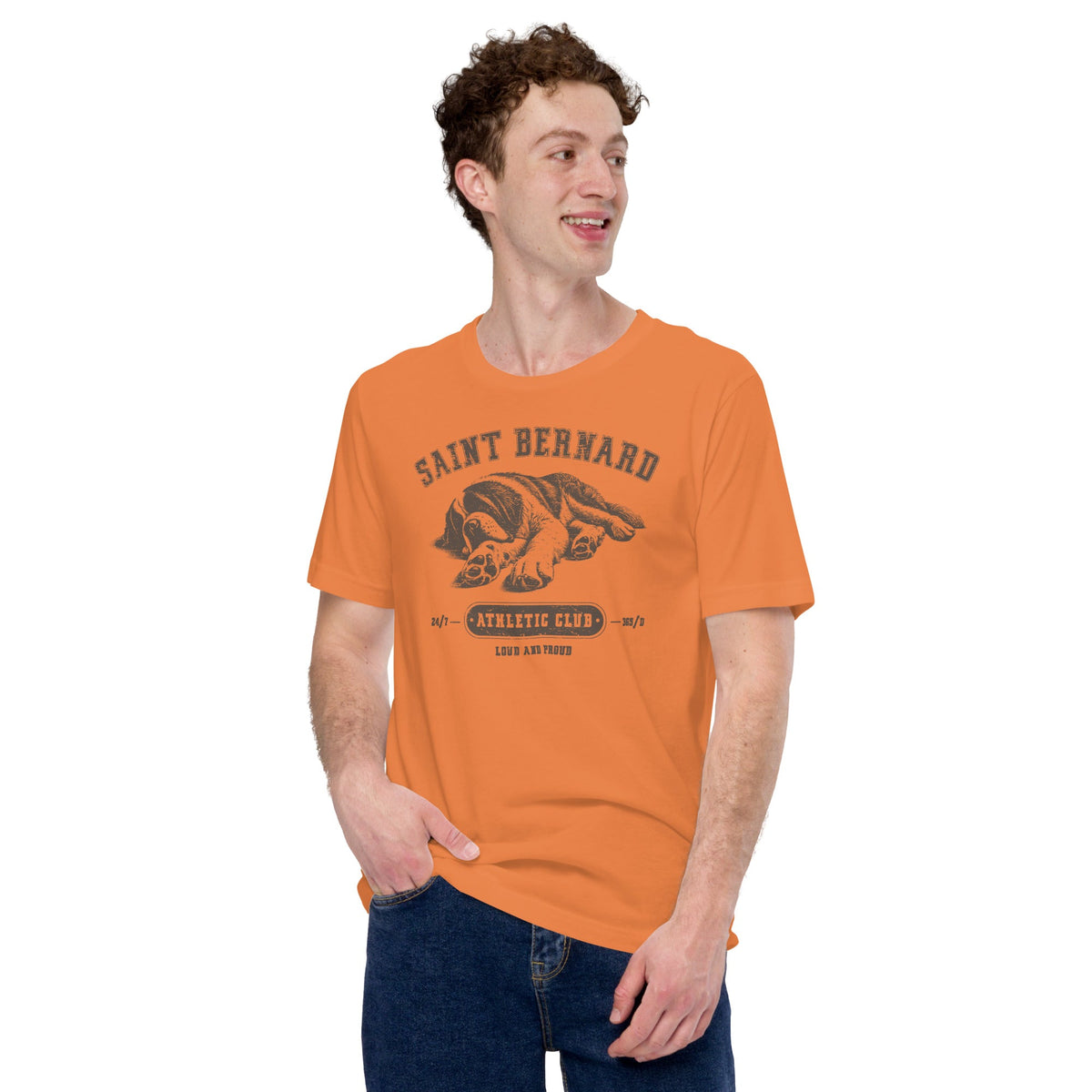 Saint Bernard Athletic Club T-Shirt - Lucy + Norman
