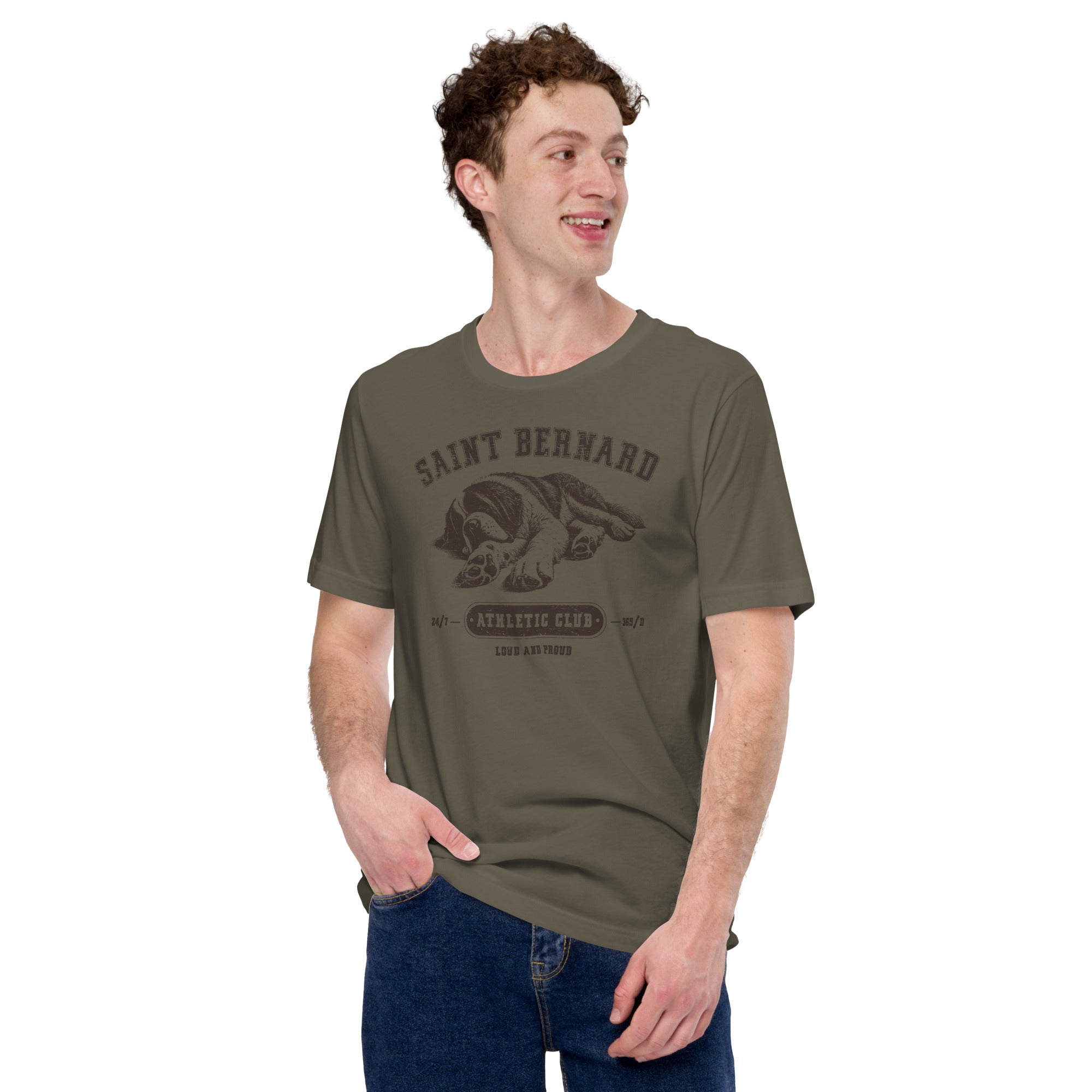 Saint Bernard Athletic Club T-Shirt - Lucy + Norman