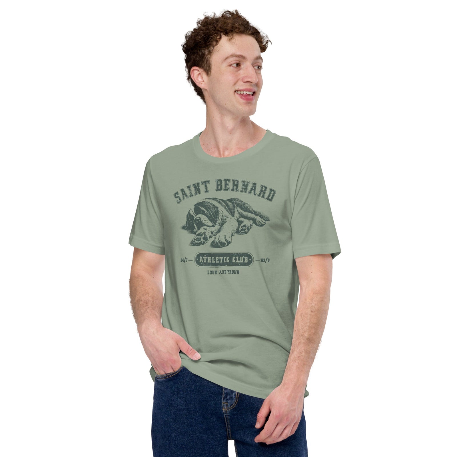 Saint Bernard Athletic Club T-Shirt - Lucy + Norman