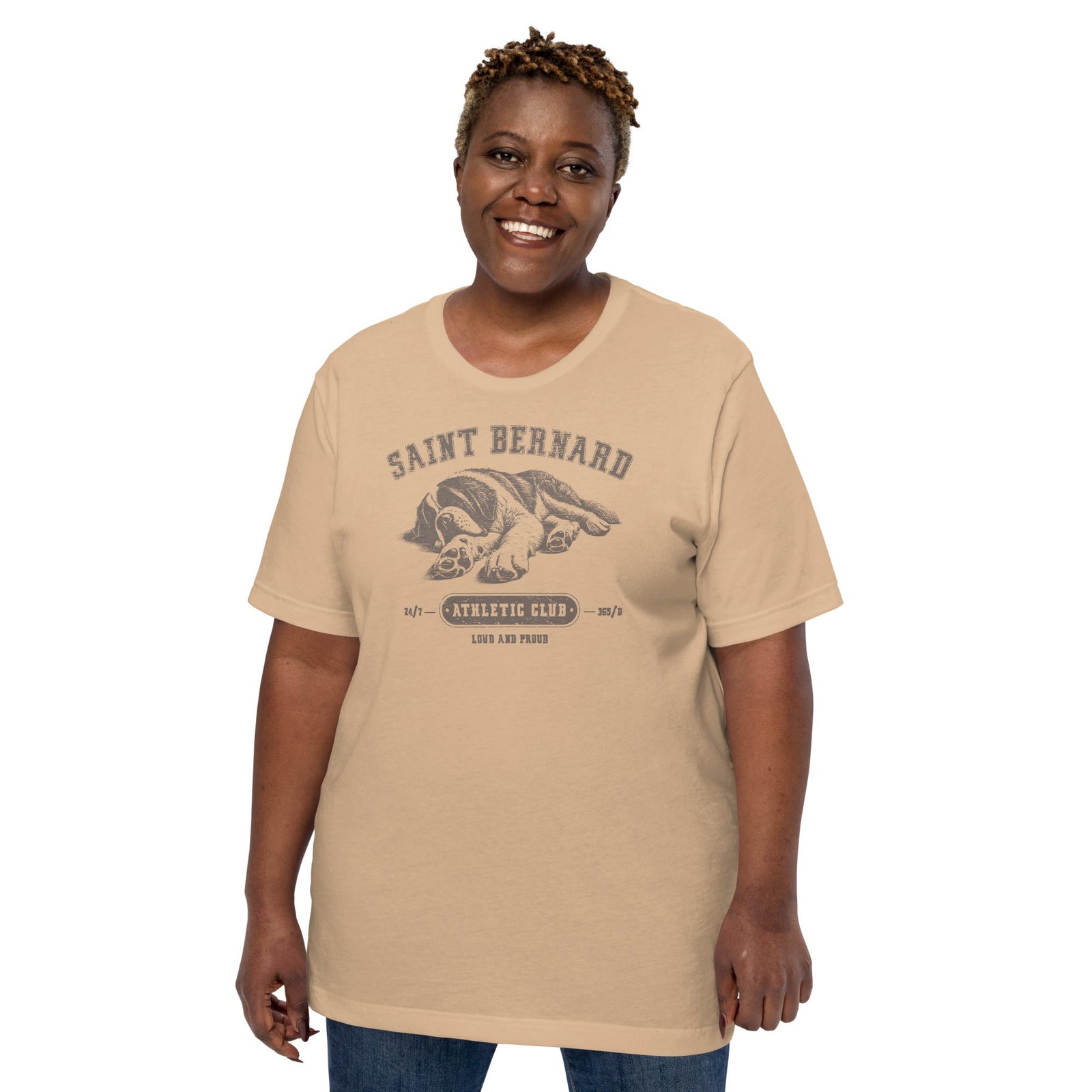 Saint Bernard Athletic Club T-Shirt - Lucy + Norman