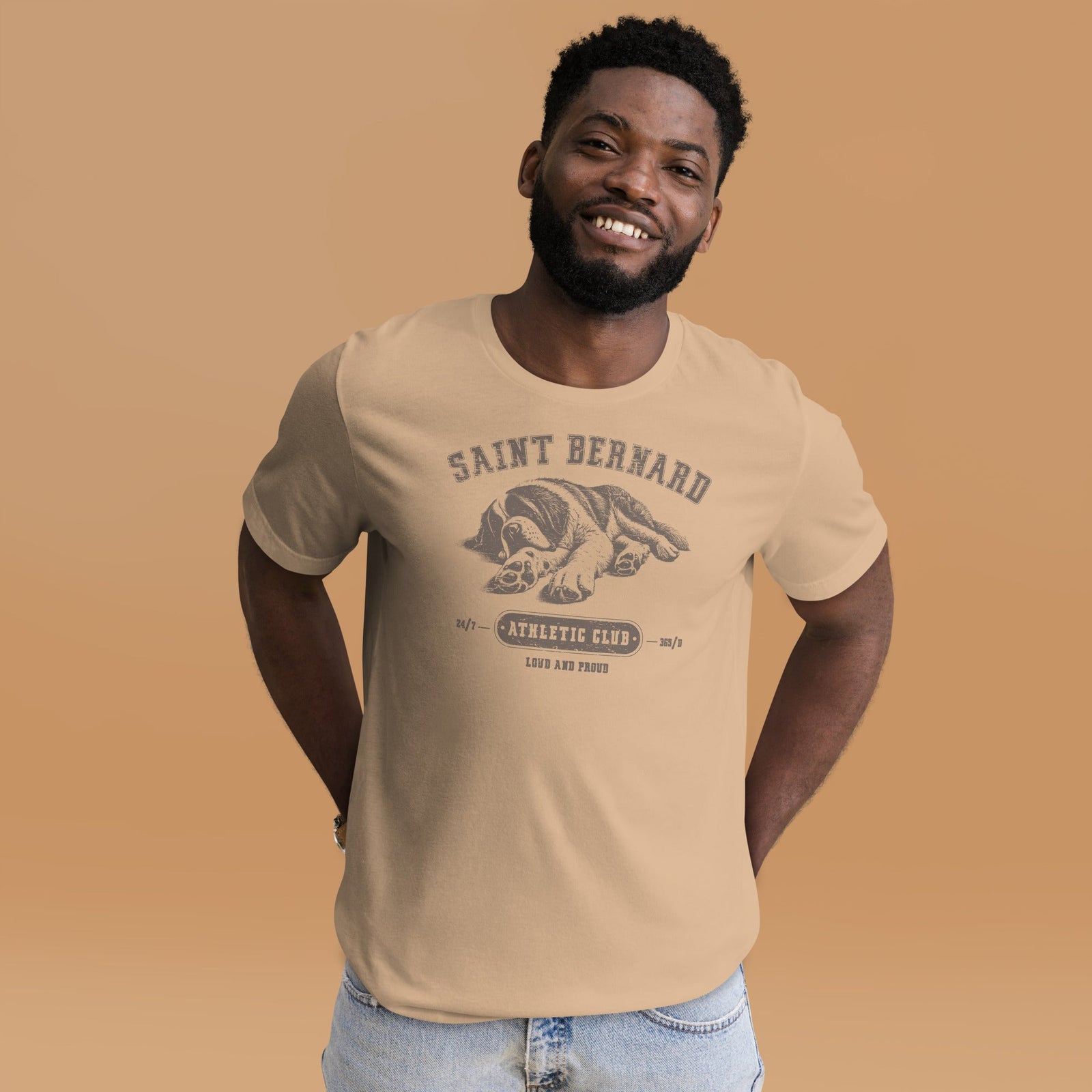 Saint Bernard Athletic Club T-Shirt - Lucy + Norman