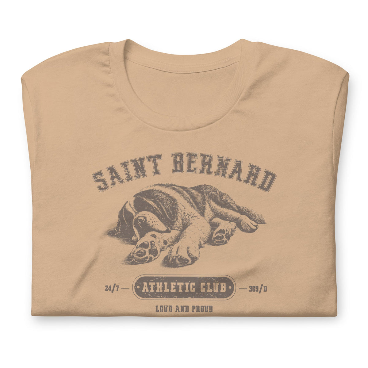 Saint Bernard Athletic Club T-Shirt - Lucy + Norman