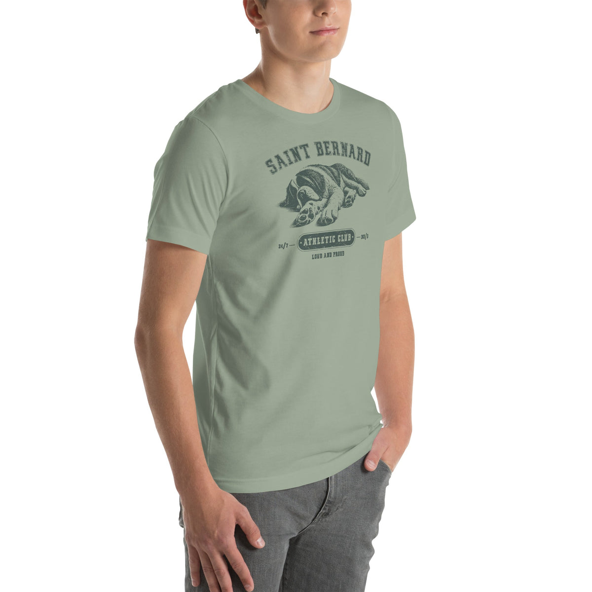 Saint Bernard Athletic Club T-Shirt - Lucy + Norman
