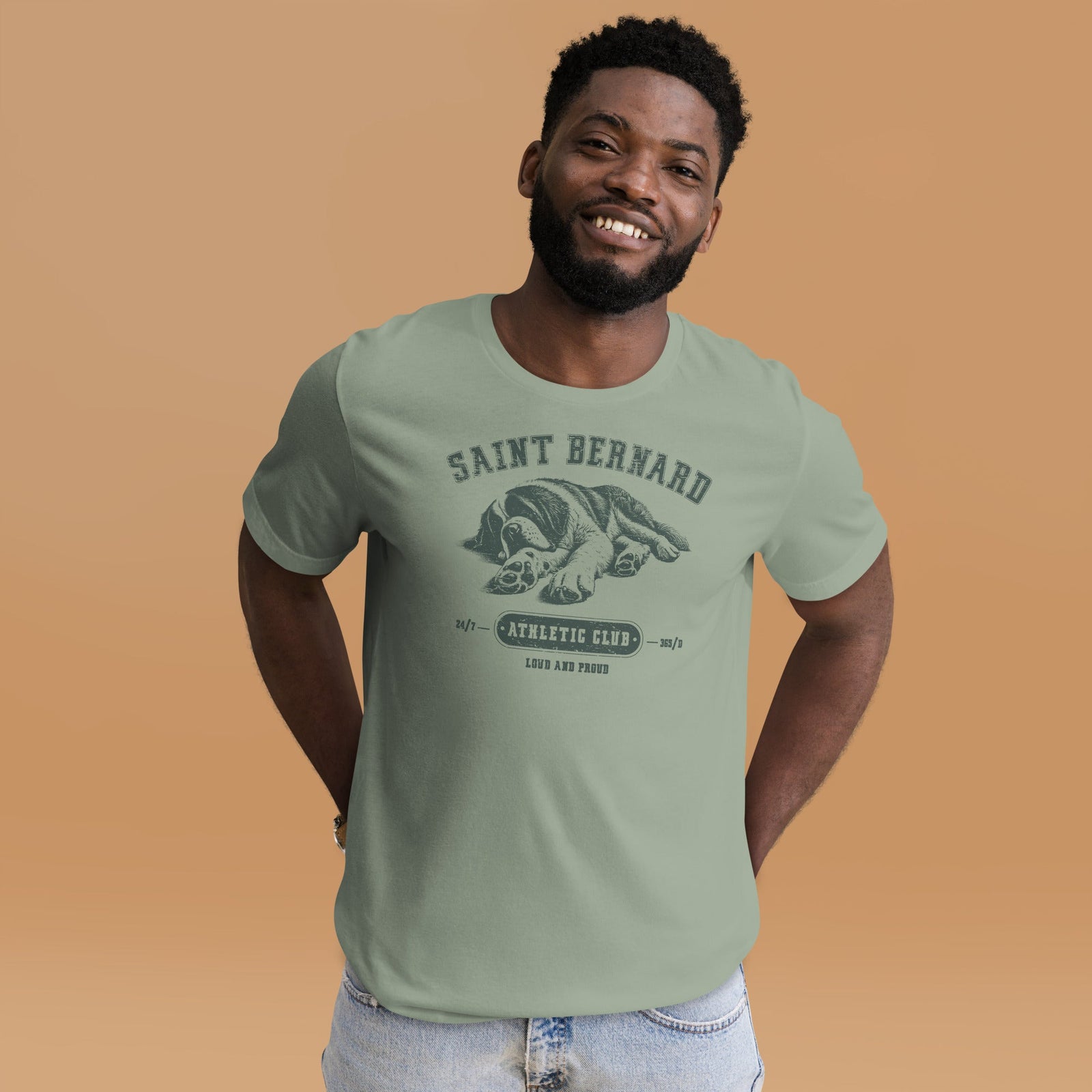 Saint Bernard Athletic Club T-Shirt - Lucy + Norman