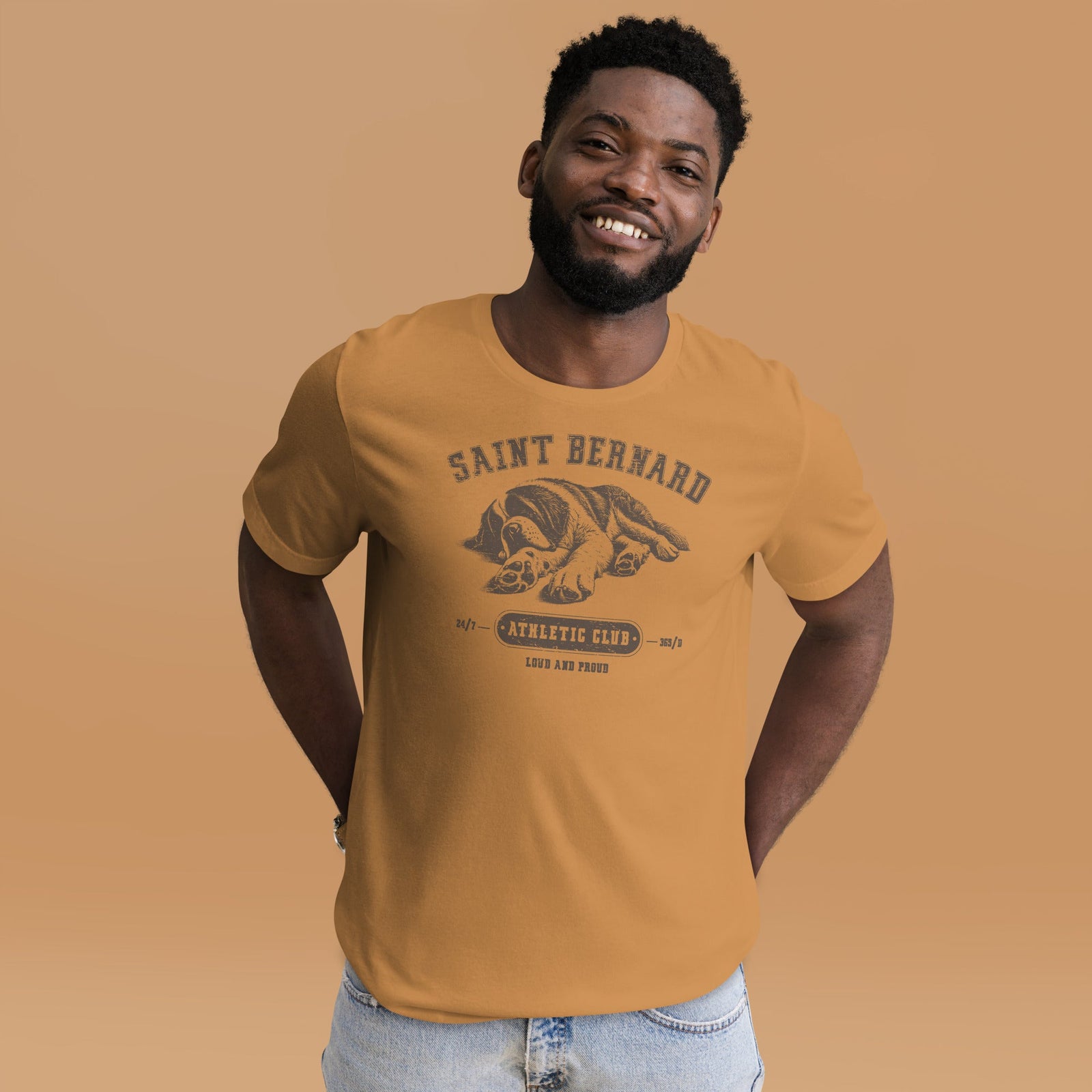 Saint Bernard Athletic Club T-Shirt - Lucy + Norman