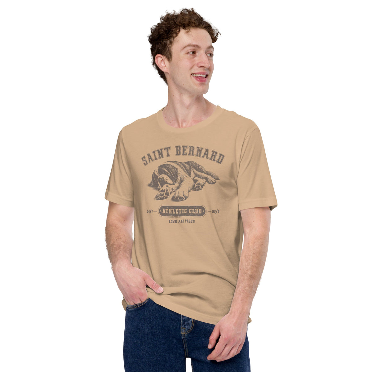 Saint Bernard Athletic Club T-Shirt - Lucy + Norman