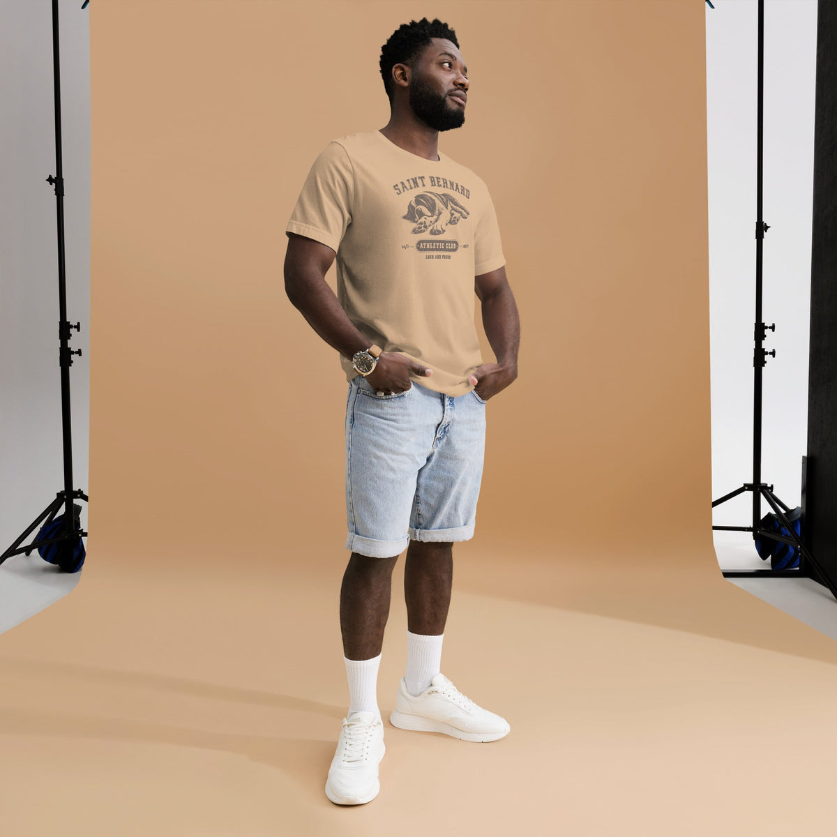 Saint Bernard Athletic Club T-Shirt - Lucy + Norman