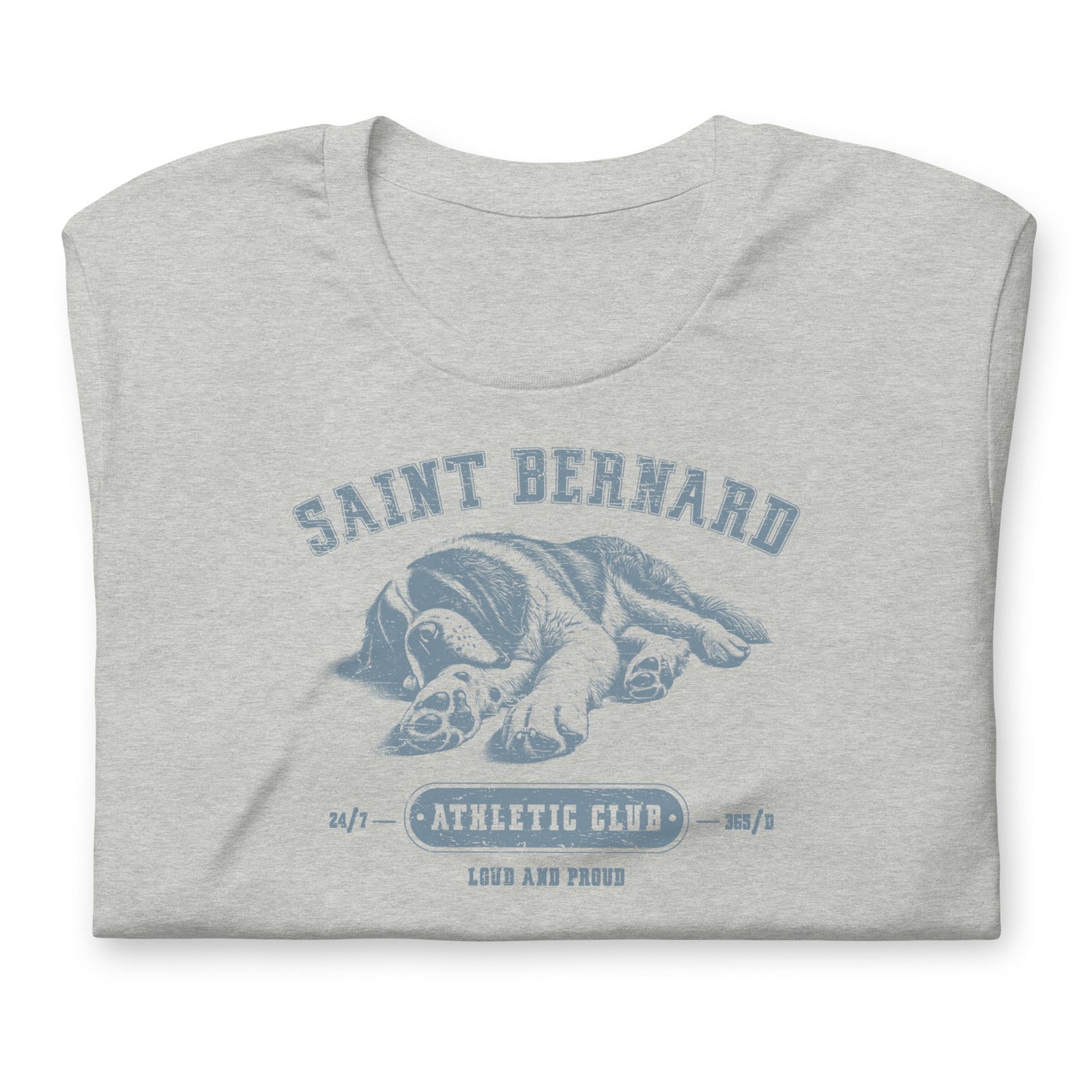 Saint Bernard Athletic Club T-Shirt - Light Colors - Lucy + Norman