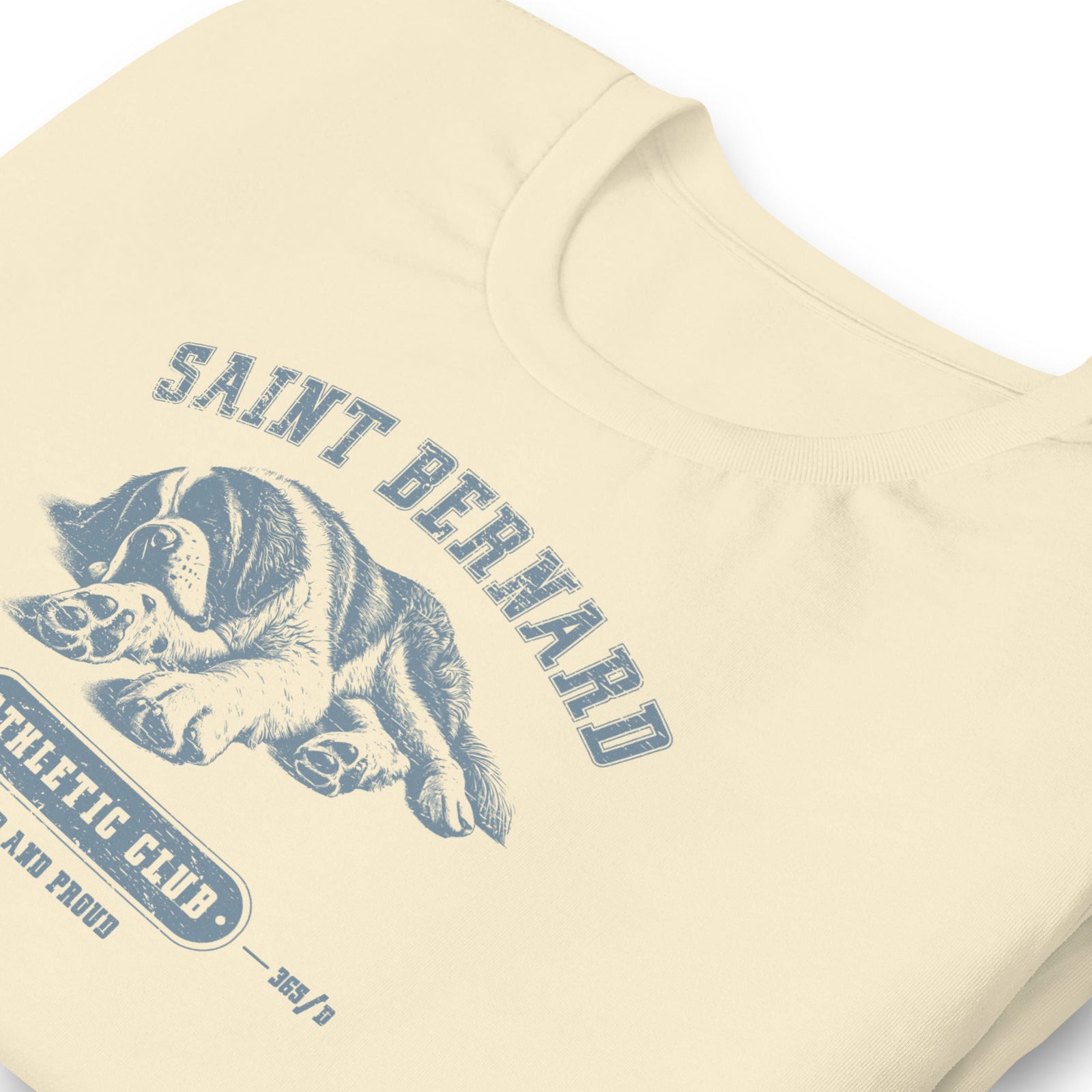 Saint Bernard Athletic Club T-Shirt - Light Colors - Lucy + Norman