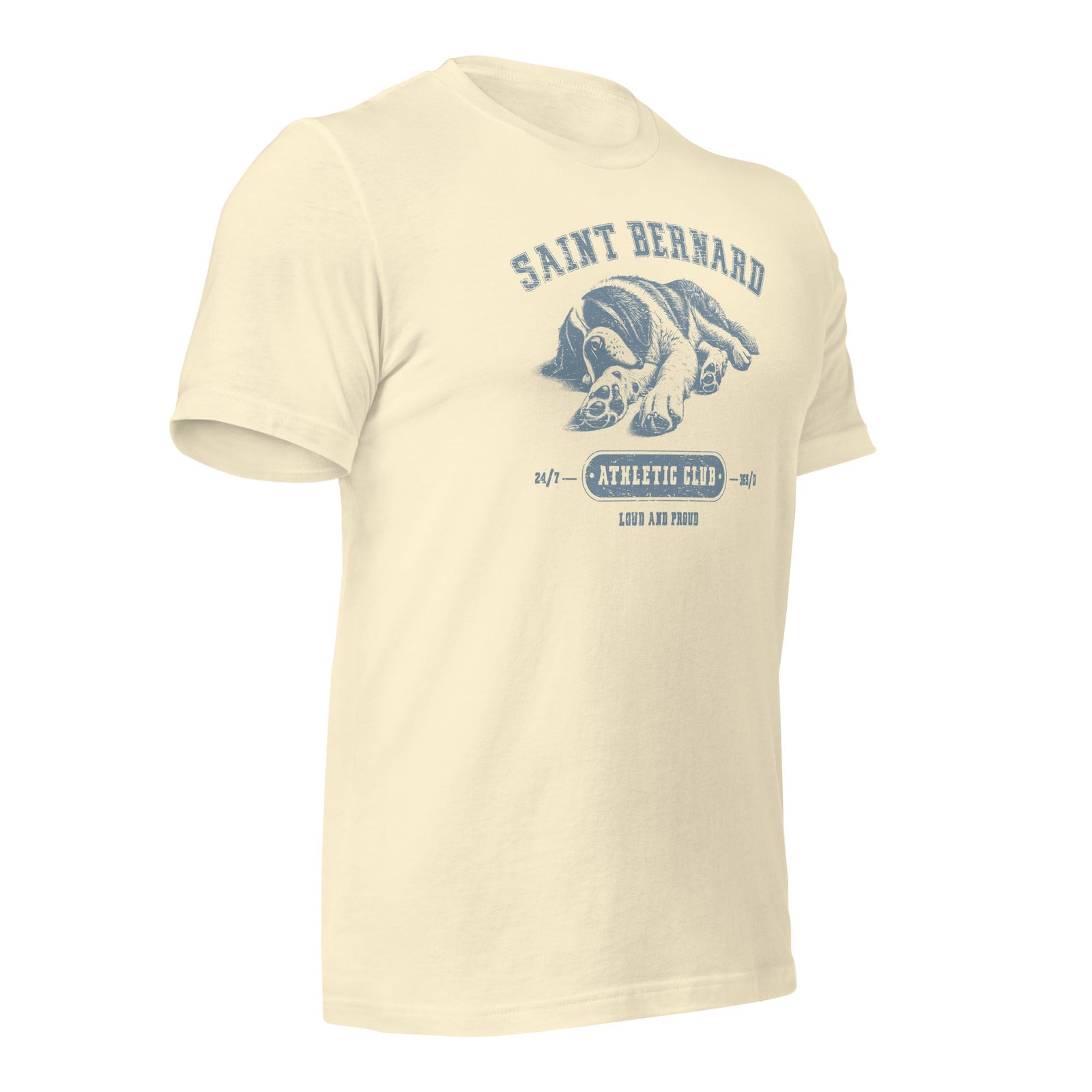 Saint Bernard Athletic Club T-Shirt - Light Colors - Lucy + Norman