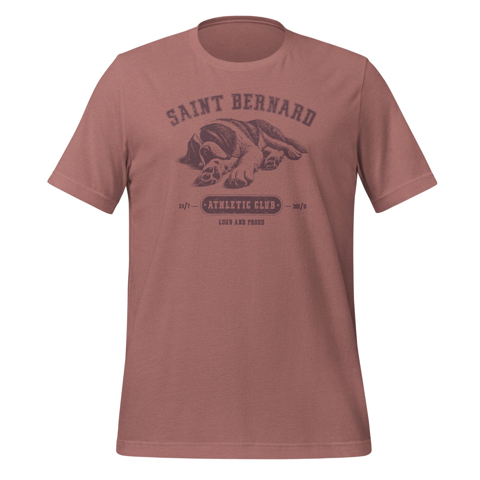Saint Bernard Athletic Club T-Shirt - Light Colors - Lucy + Norman