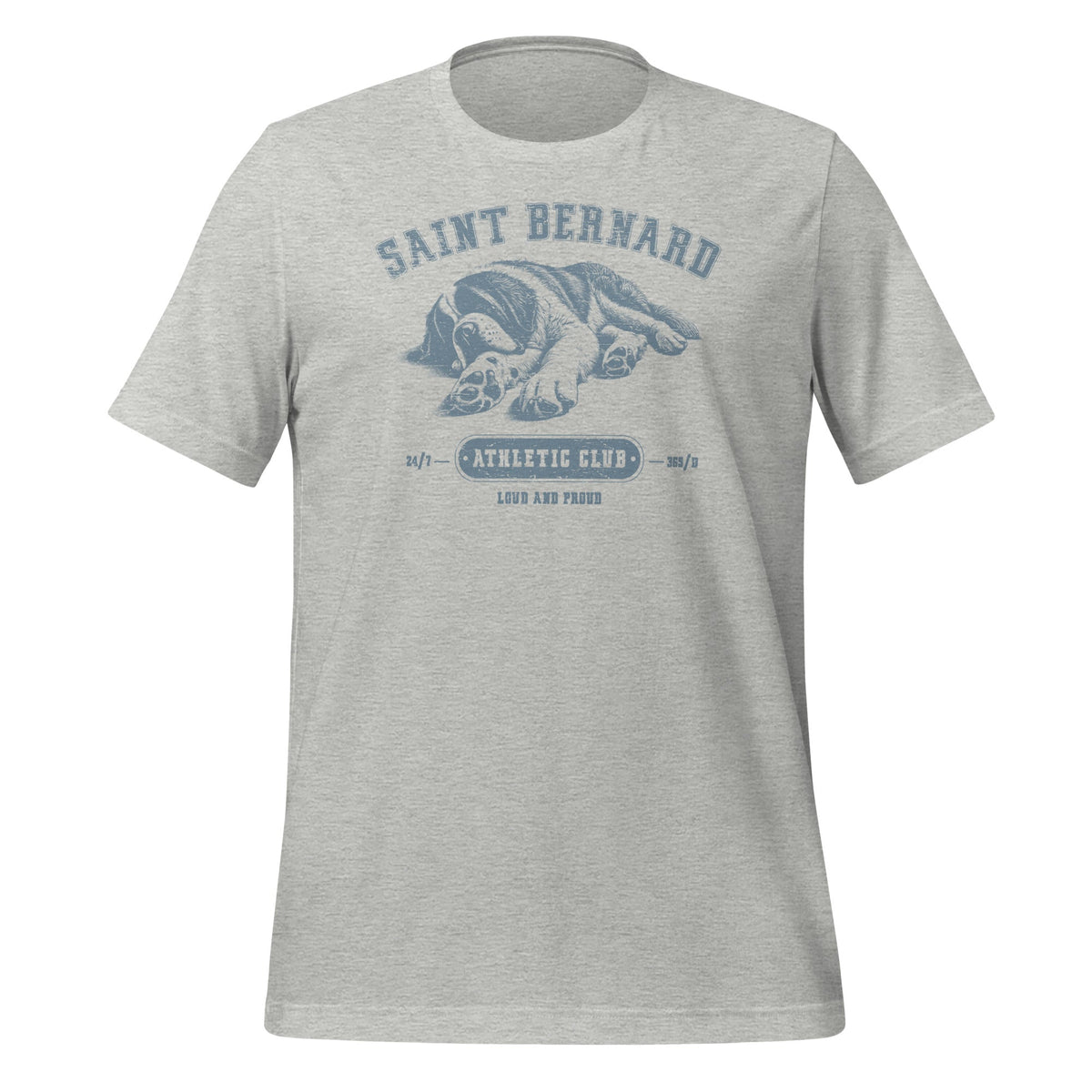 Saint Bernard Athletic Club T-Shirt - Light Colors - Lucy + Norman