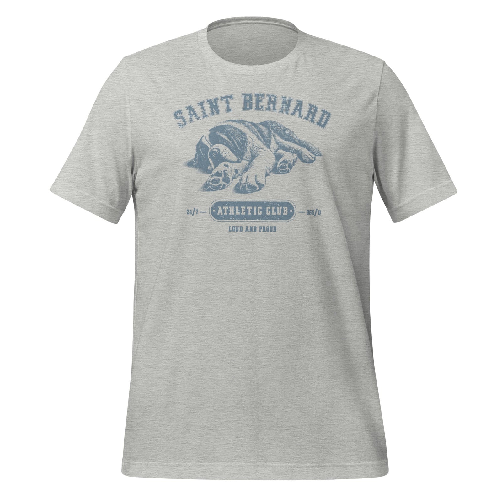 Saint Bernard Athletic Club T-Shirt - Light Colors - Lucy + Norman
