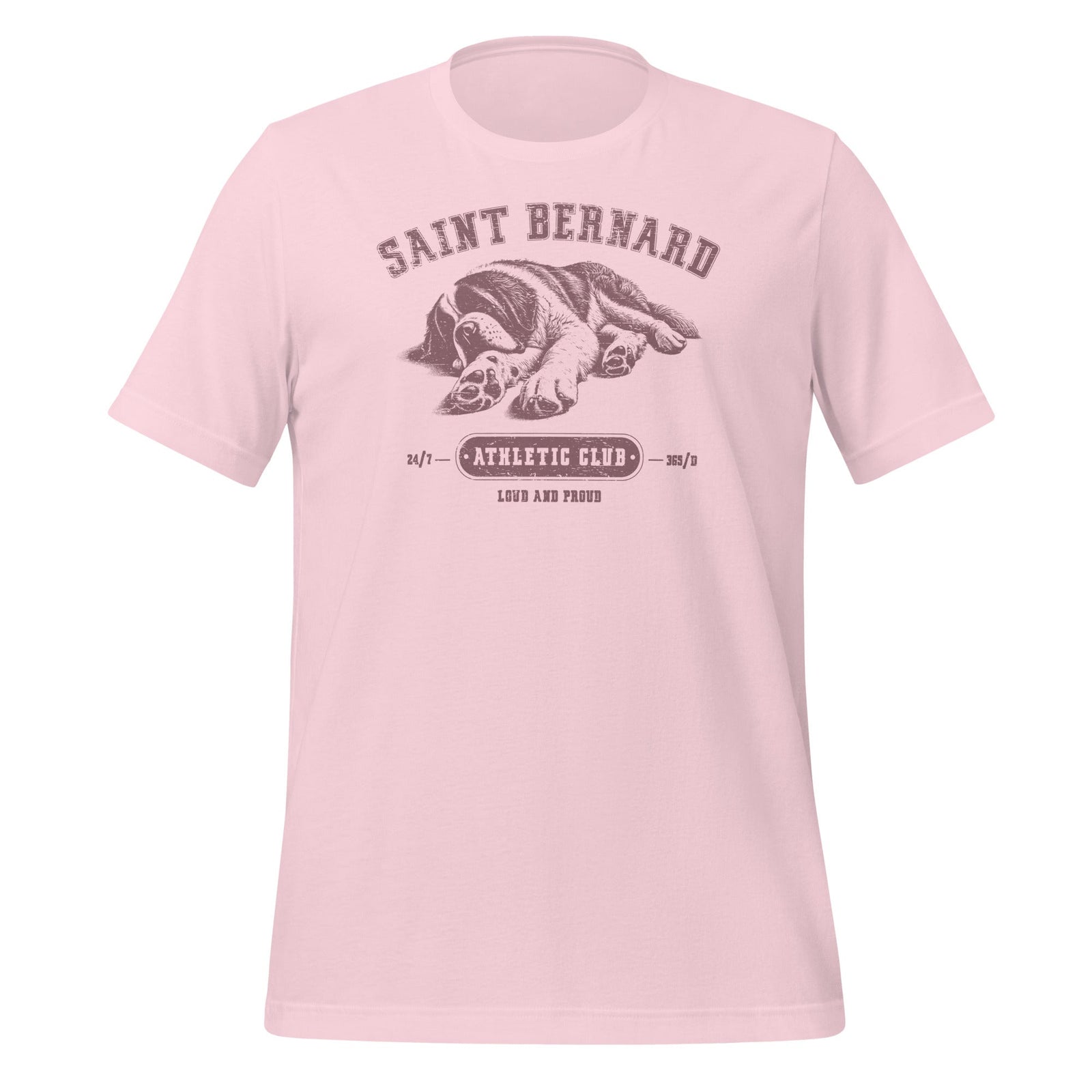 Saint Bernard Athletic Club T-Shirt - Light Colors - Lucy + Norman