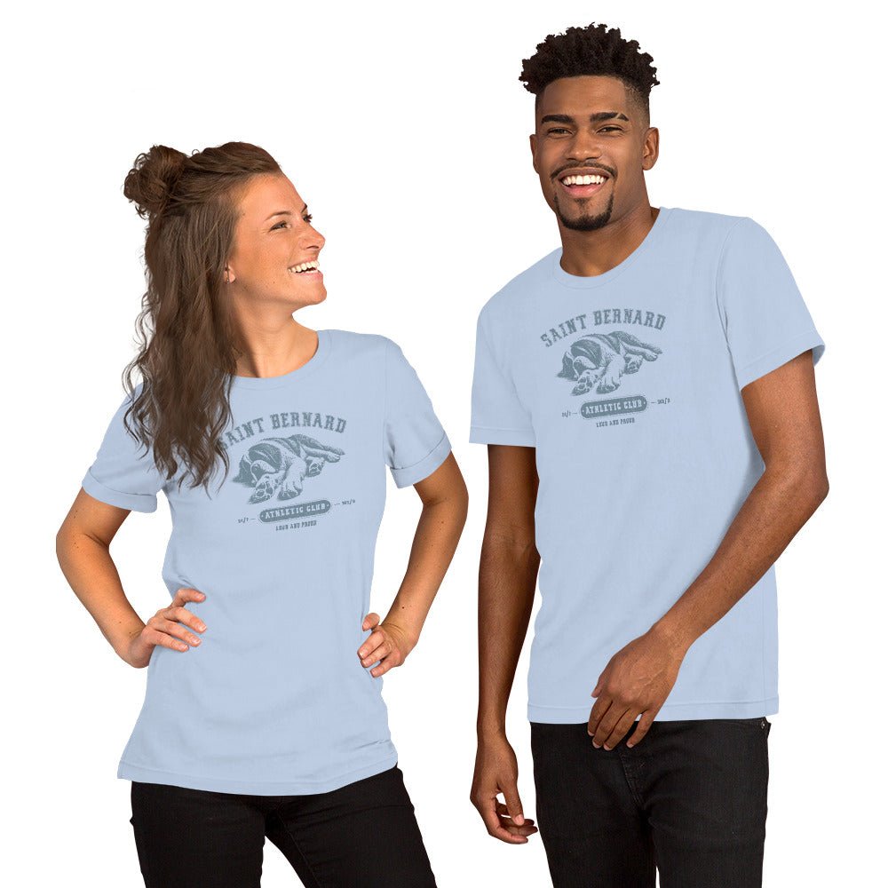 Saint Bernard Athletic Club T-Shirt - Light Colors - Lucy + Norman