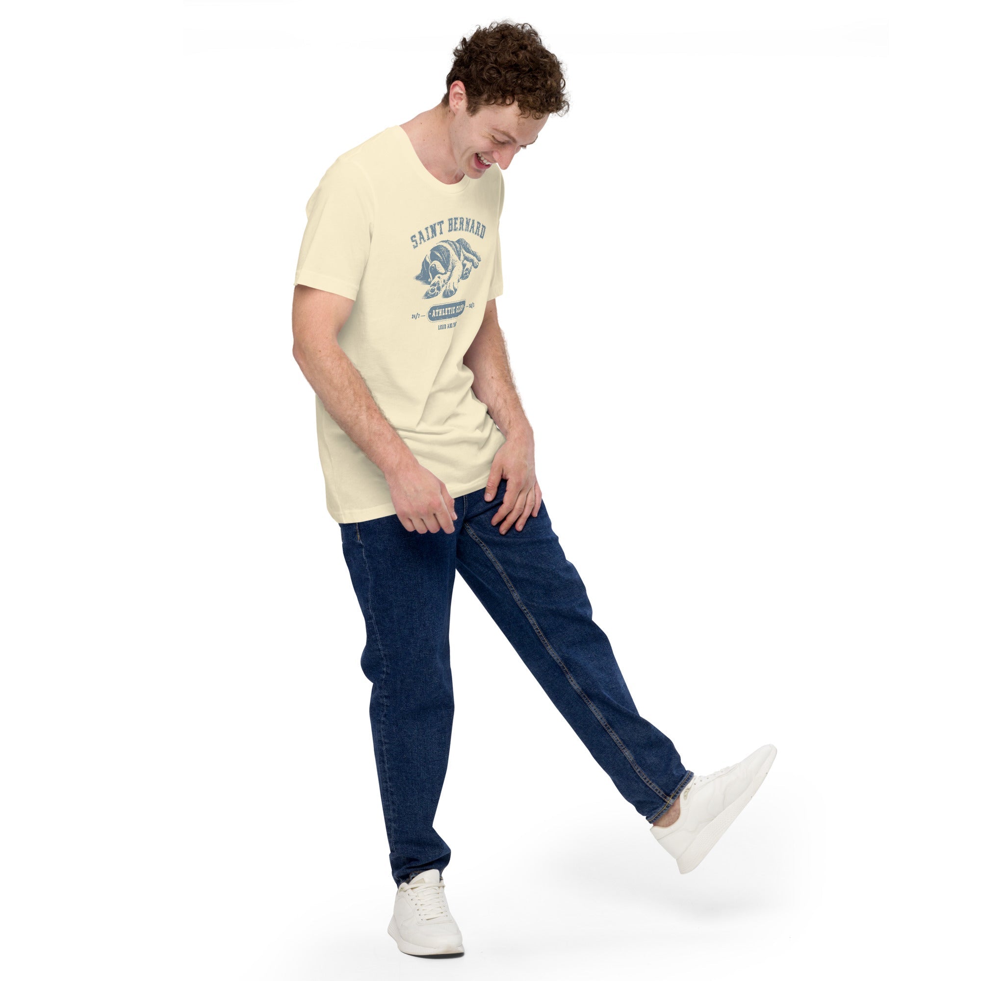 Saint Bernard Athletic Club T-Shirt - Light Colors - Lucy + Norman