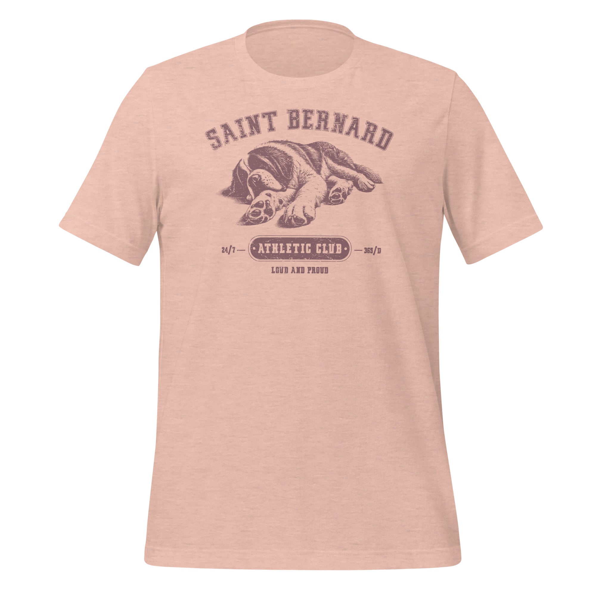 Saint Bernard Athletic Club T-Shirt - Light Colors - Lucy + Norman