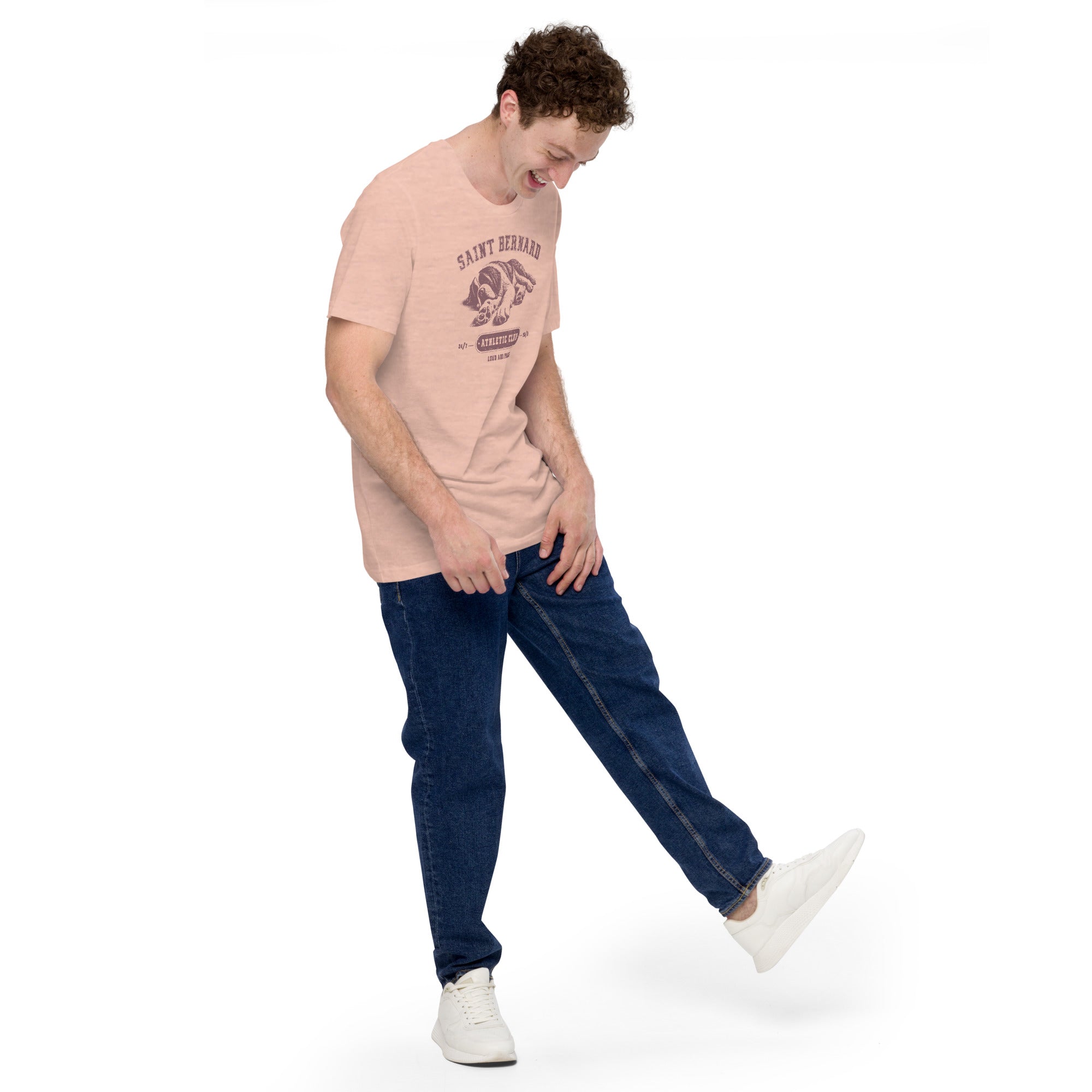 Saint Bernard Athletic Club T-Shirt - Light Colors - Lucy + Norman