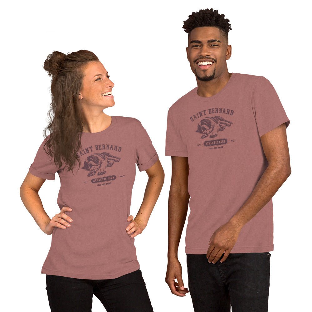 Saint Bernard Athletic Club T-Shirt - Light Colors - Lucy + Norman