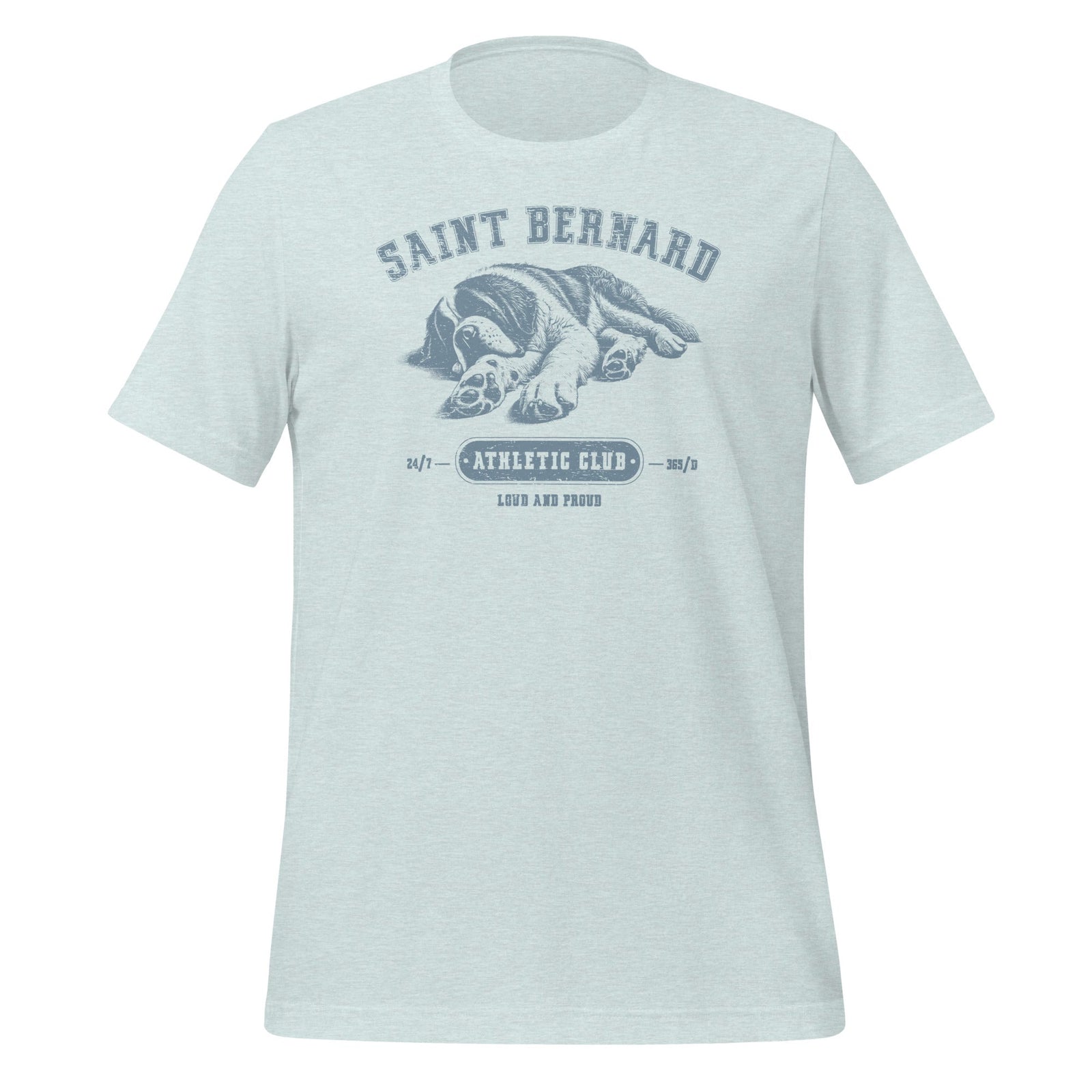 Saint Bernard Athletic Club T-Shirt - Light Colors - Lucy + Norman