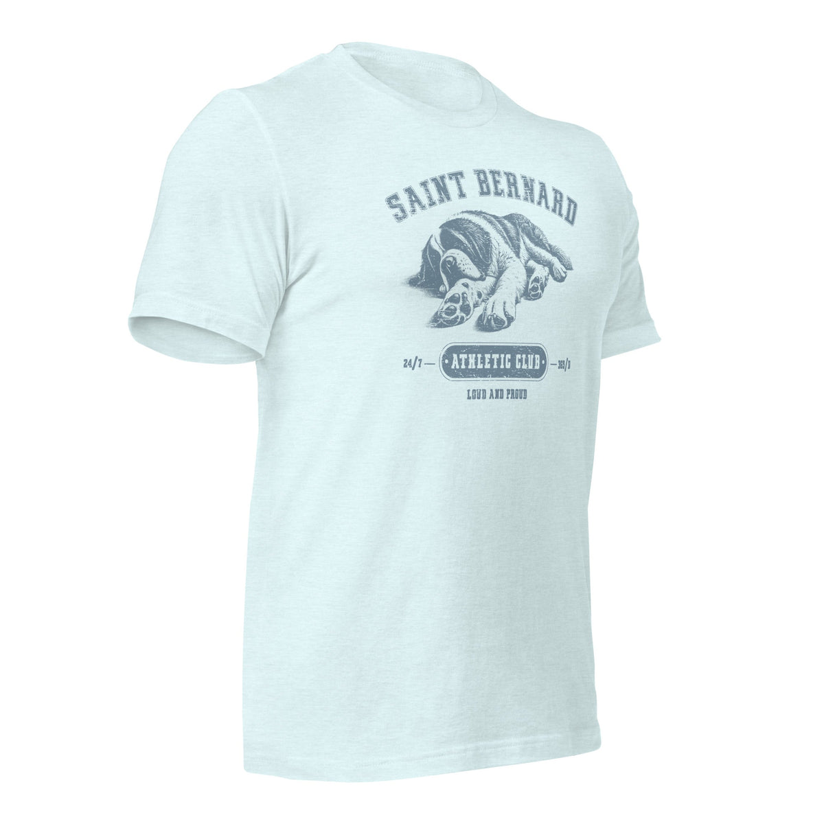 Saint Bernard Athletic Club T-Shirt - Light Colors - Lucy + Norman