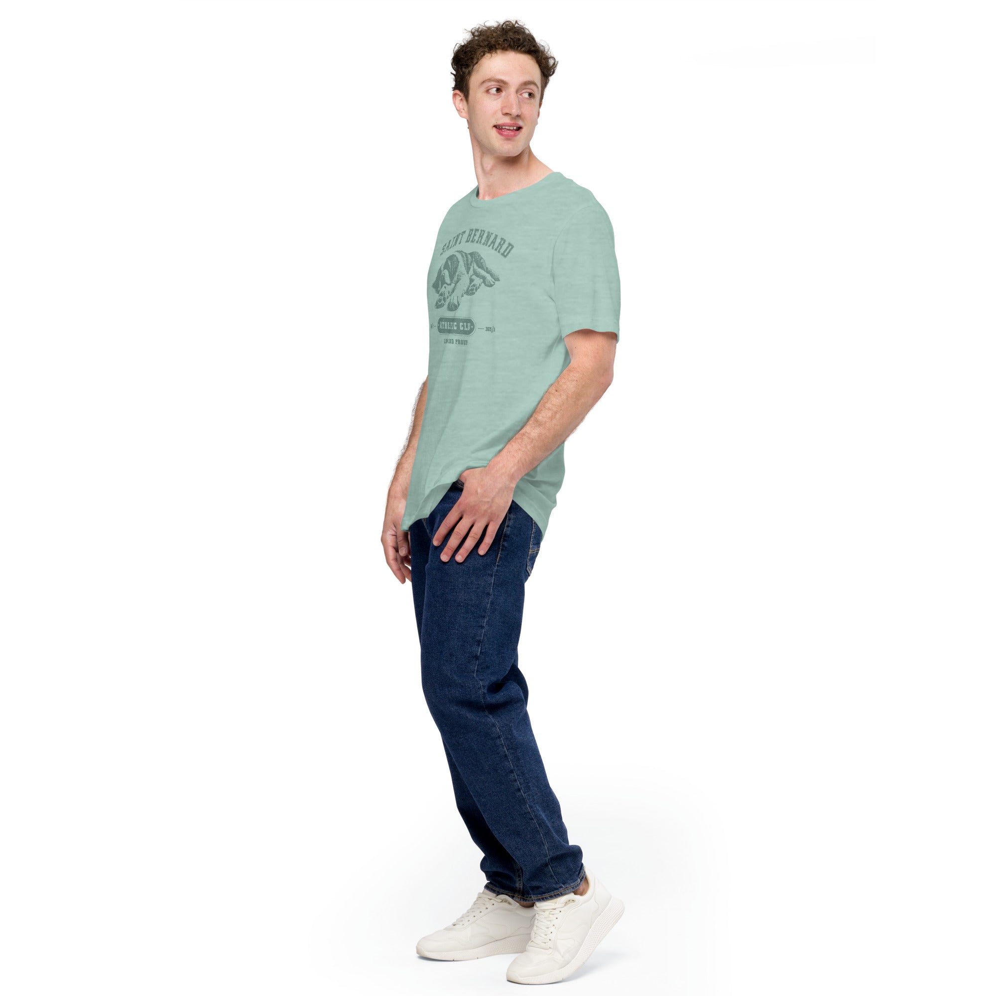 Saint Bernard Athletic Club T-Shirt - Light Colors - Lucy + Norman