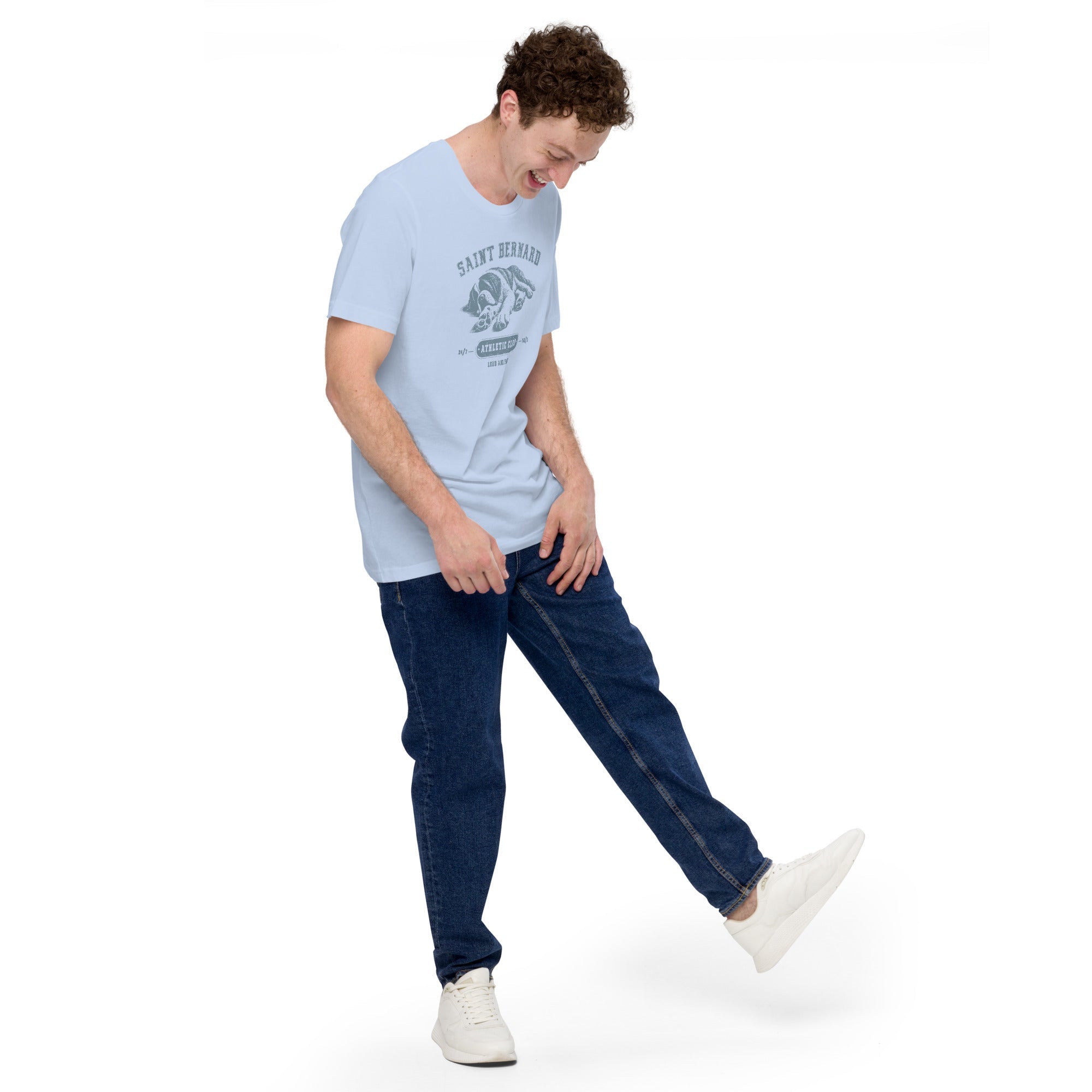 Saint Bernard Athletic Club T-Shirt - Light Colors - Lucy + Norman