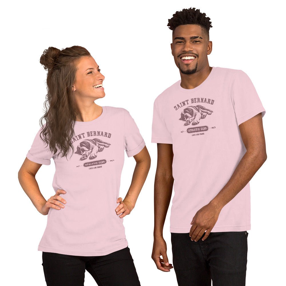 Saint Bernard Athletic Club T-Shirt - Light Colors - Lucy + Norman