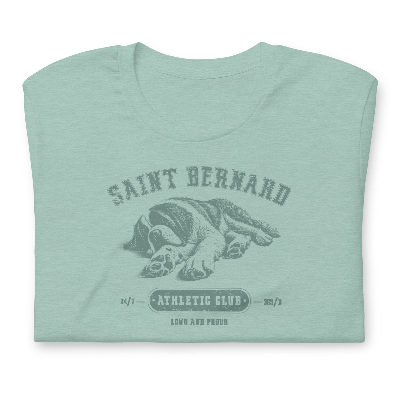 Saint Bernard Athletic Club T-Shirt - Light Colors - Lucy + Norman