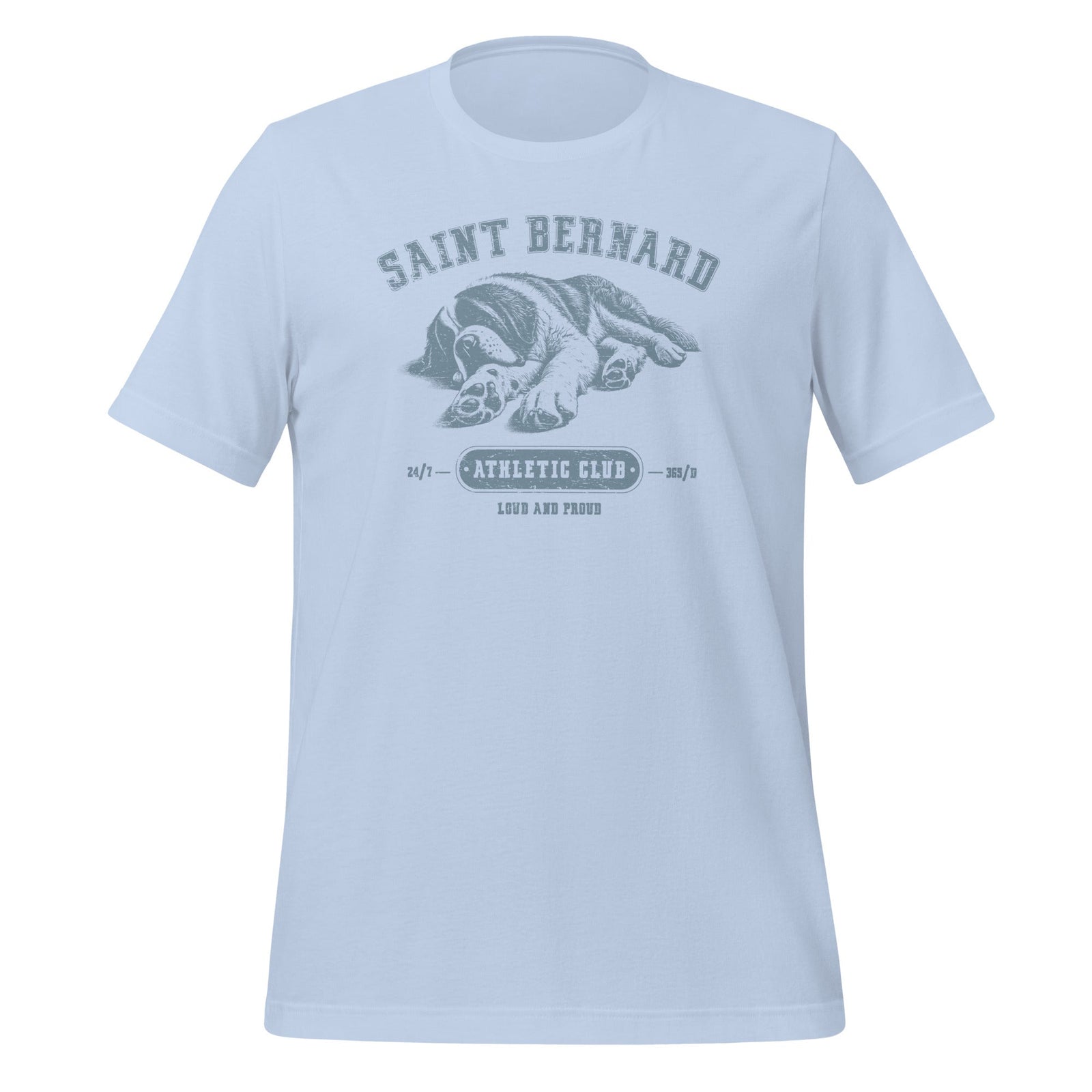 Saint Bernard Athletic Club T-Shirt - Light Colors - Lucy + Norman