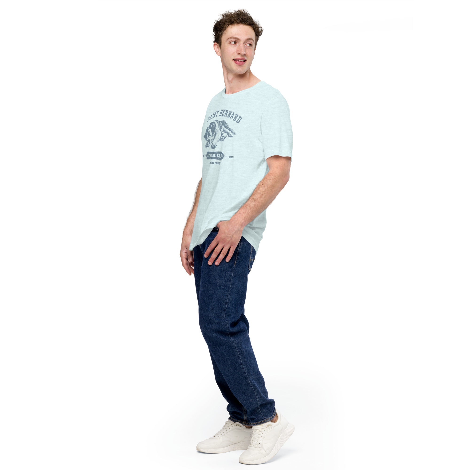 Saint Bernard Athletic Club T-Shirt - Light Colors - Lucy + Norman
