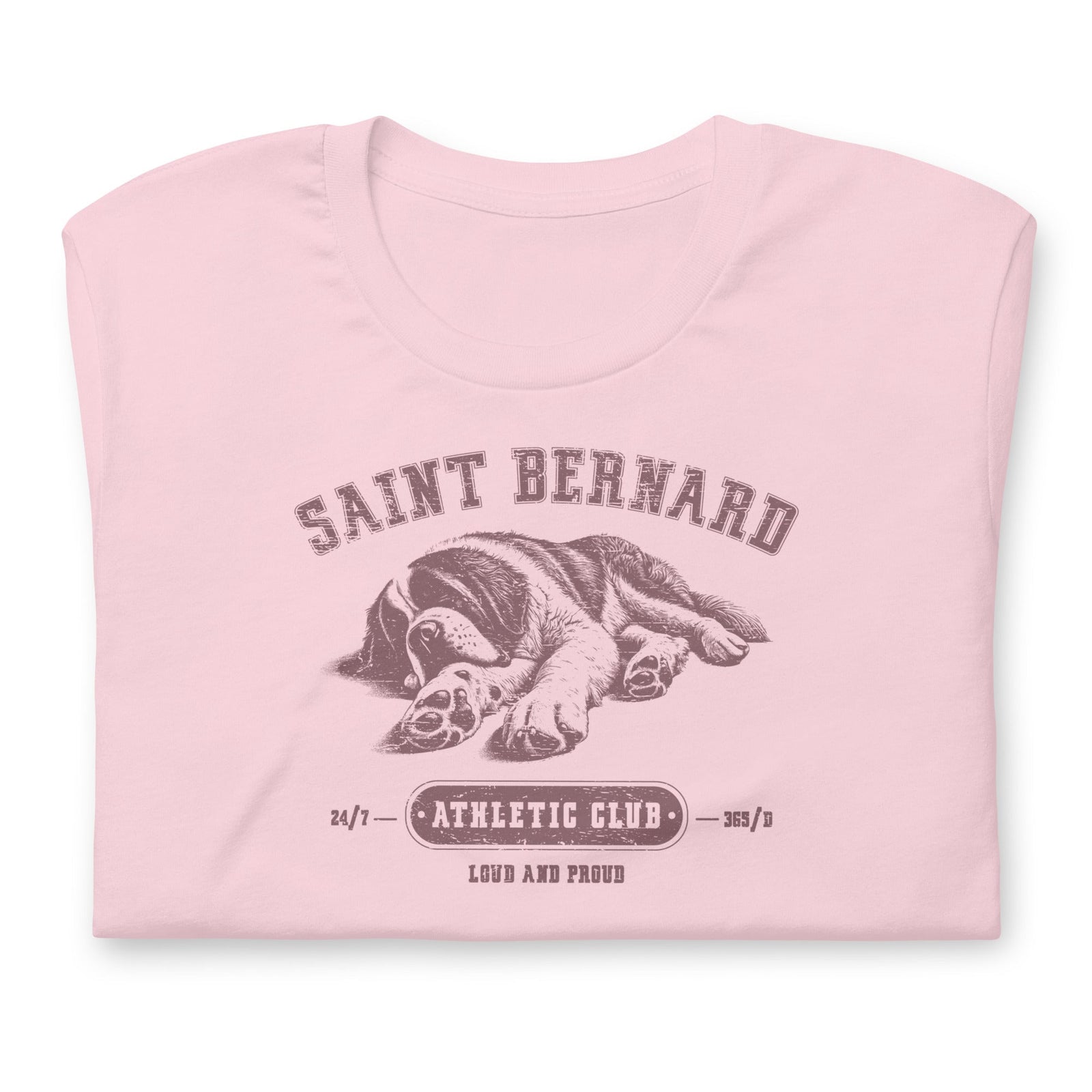 Saint Bernard Athletic Club T-Shirt - Light Colors - Lucy + Norman