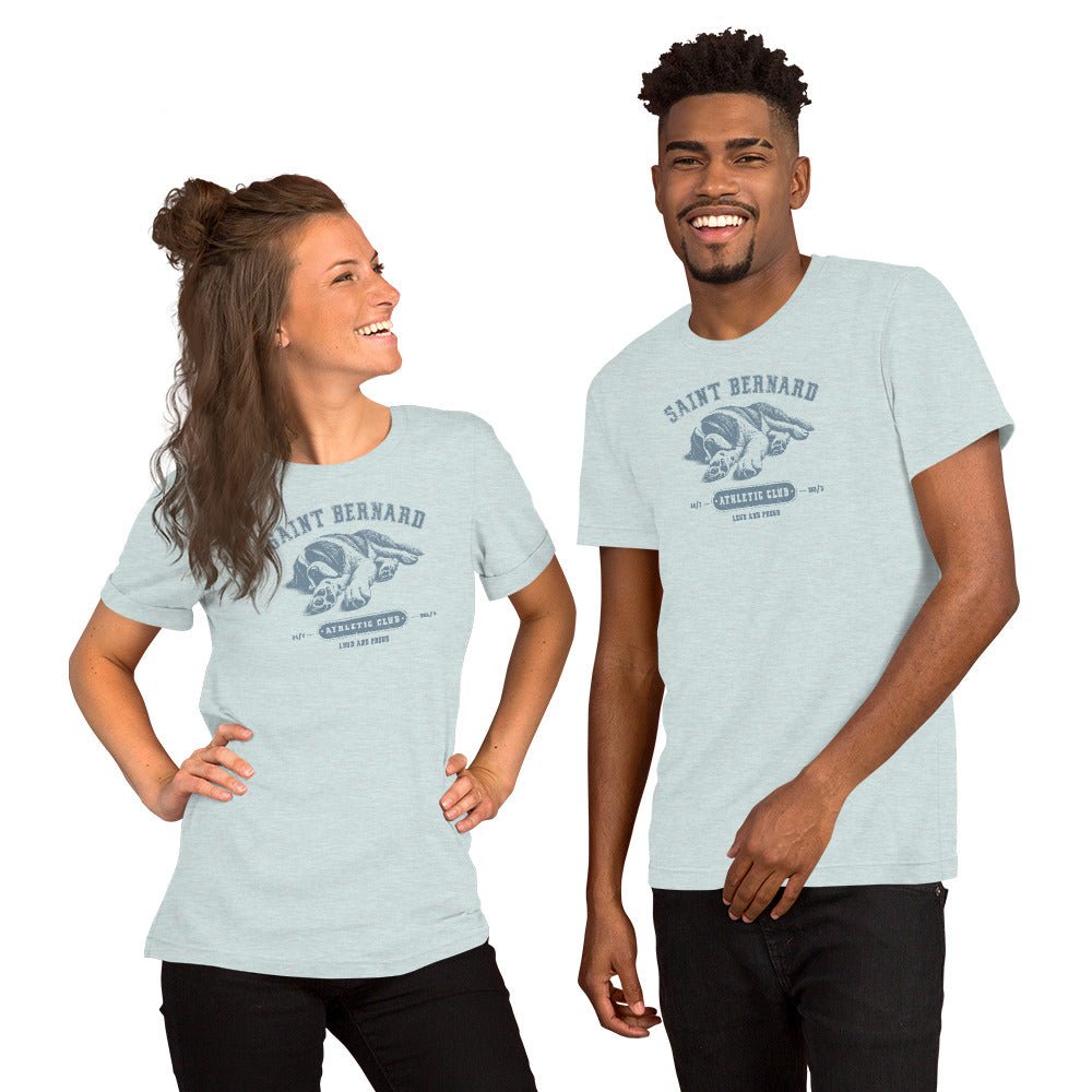 Saint Bernard Athletic Club T-Shirt - Light Colors - Lucy + Norman