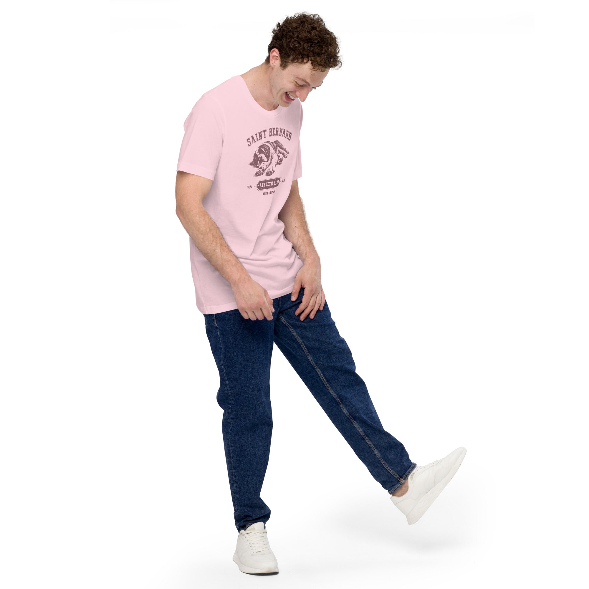 Saint Bernard Athletic Club T-Shirt - Light Colors - Lucy + Norman