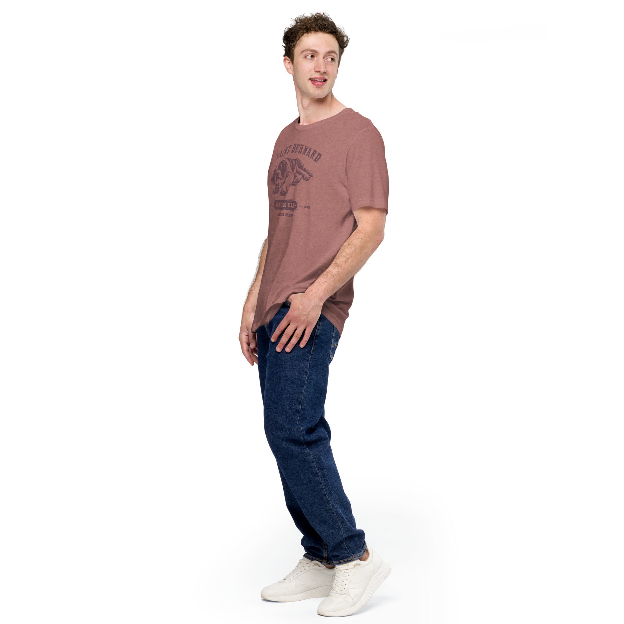 Saint Bernard Athletic Club T-Shirt - Light Colors - Lucy + Norman