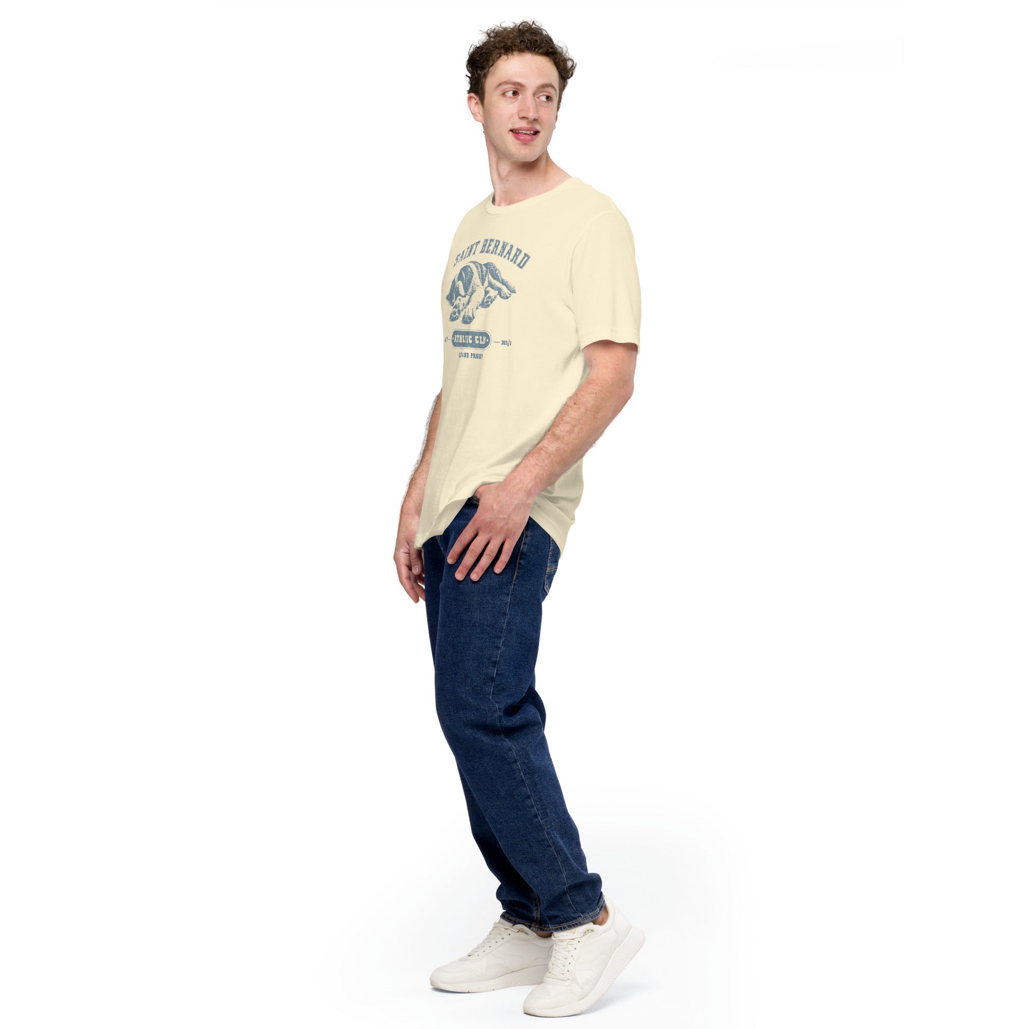 Saint Bernard Athletic Club T-Shirt - Light Colors - Lucy + Norman