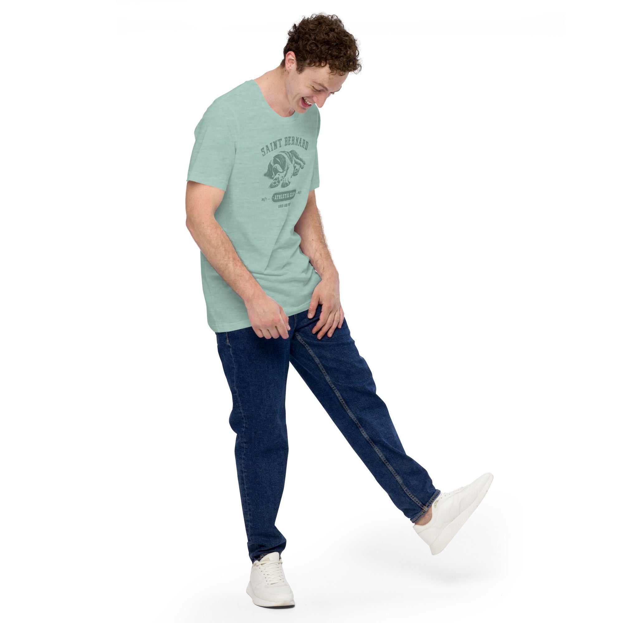 Saint Bernard Athletic Club T-Shirt - Light Colors - Lucy + Norman