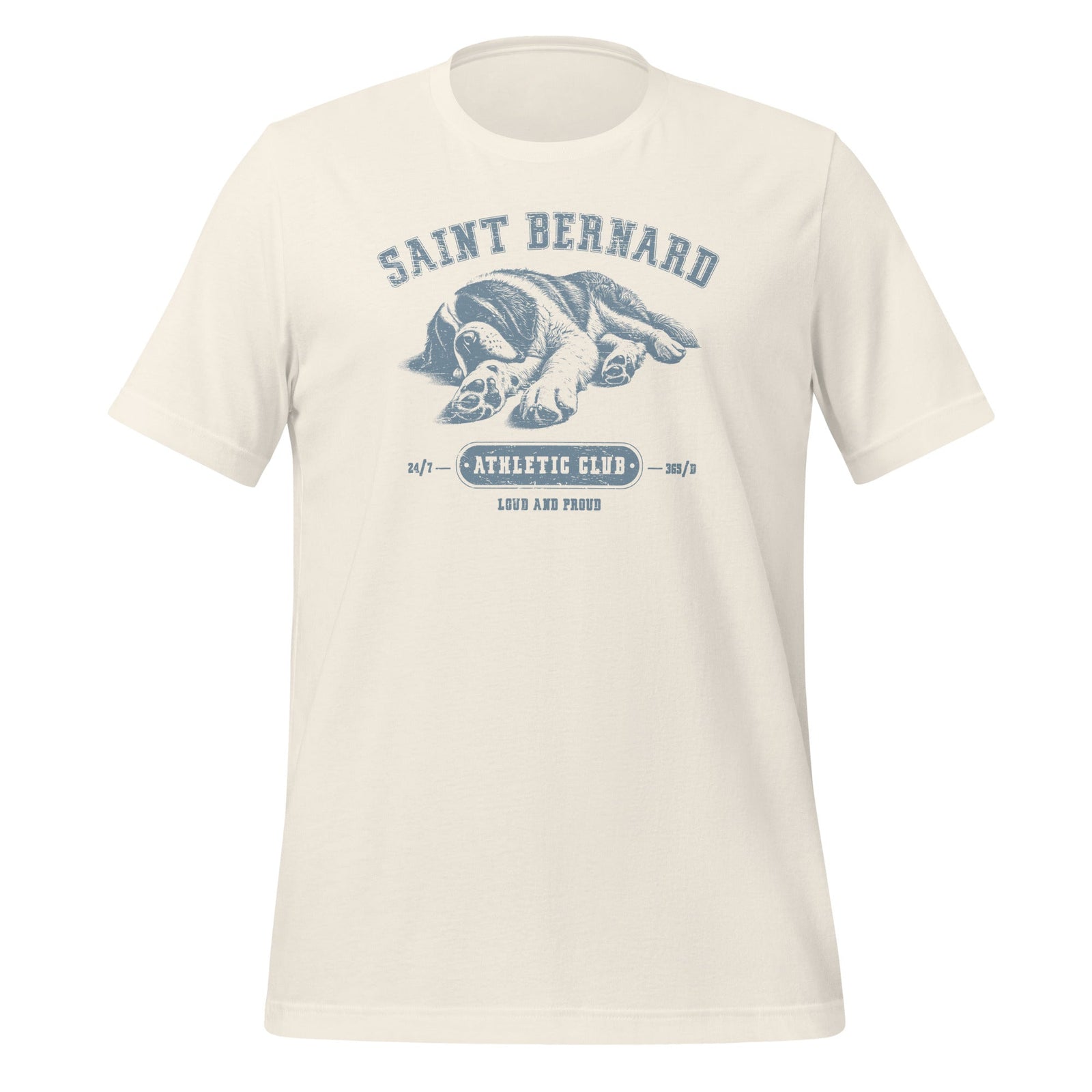 Saint Bernard Athletic Club T-Shirt - Light Colors - Lucy + Norman