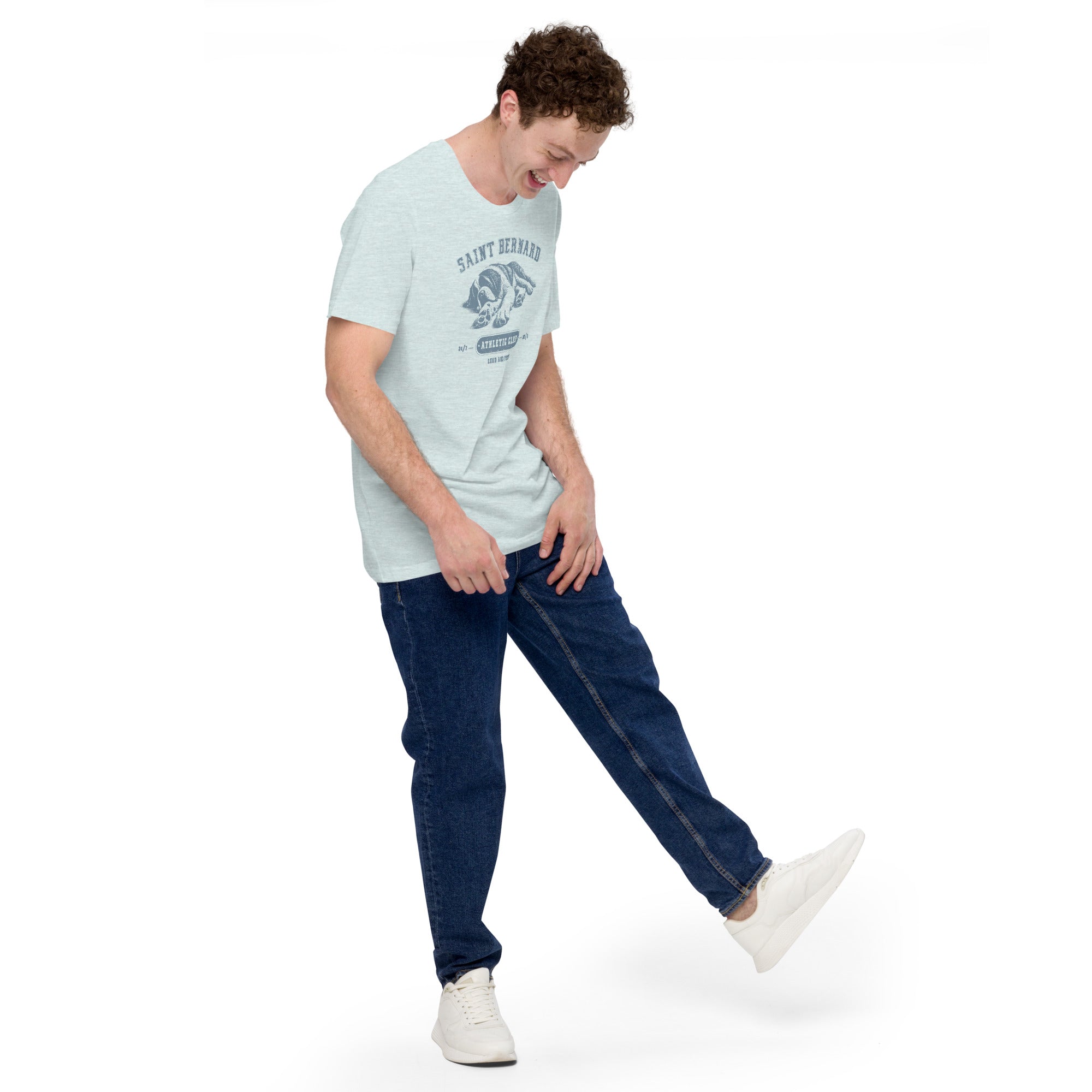 Saint Bernard Athletic Club T-Shirt - Light Colors - Lucy + Norman