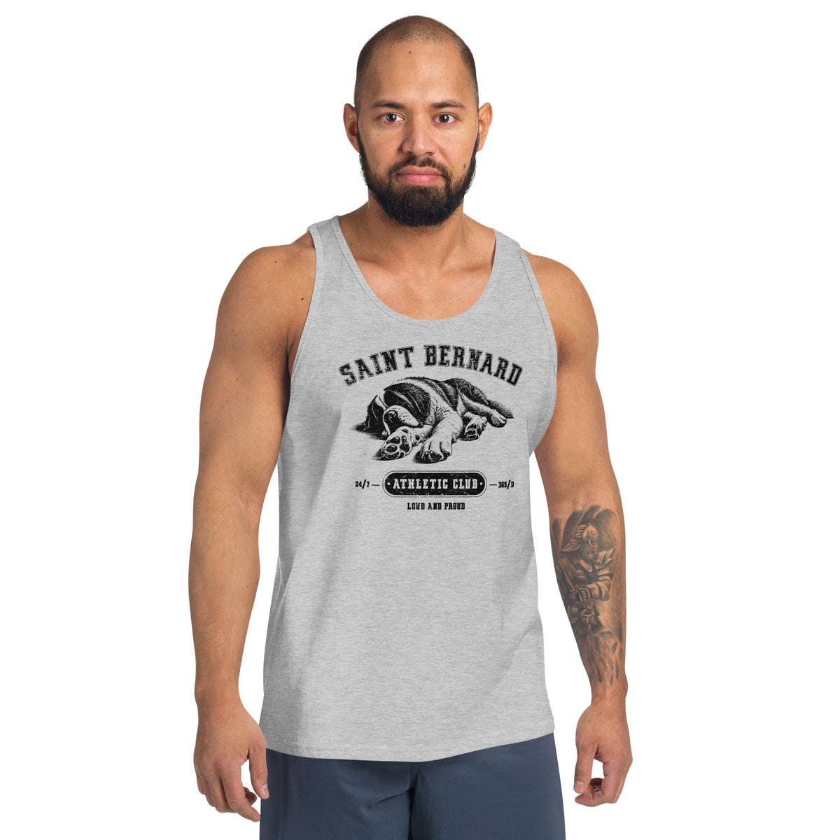 Saint Bernard Athletic Club Tank Top - Lucy + Norman