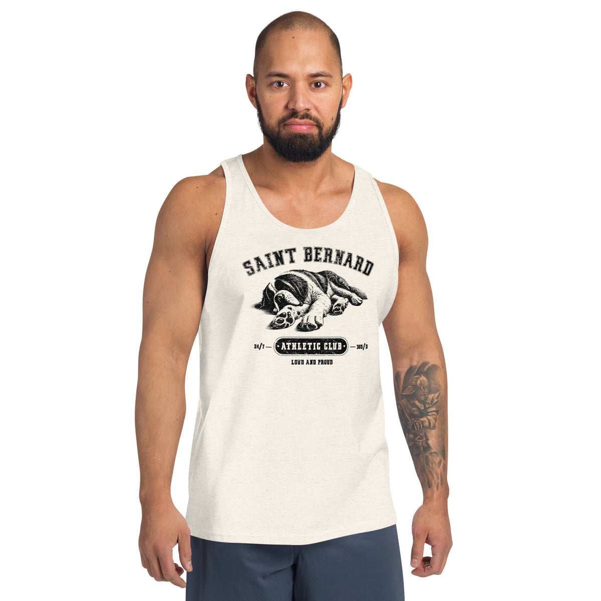 Saint Bernard Athletic Club Tank Top - Lucy + Norman