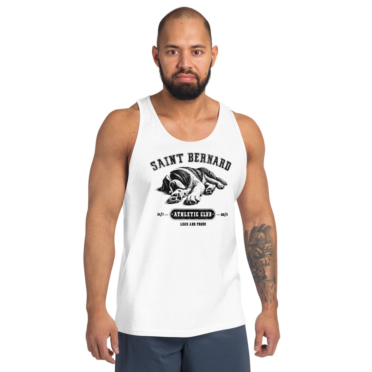 Saint Bernard Athletic Club Tank Top - Lucy + Norman