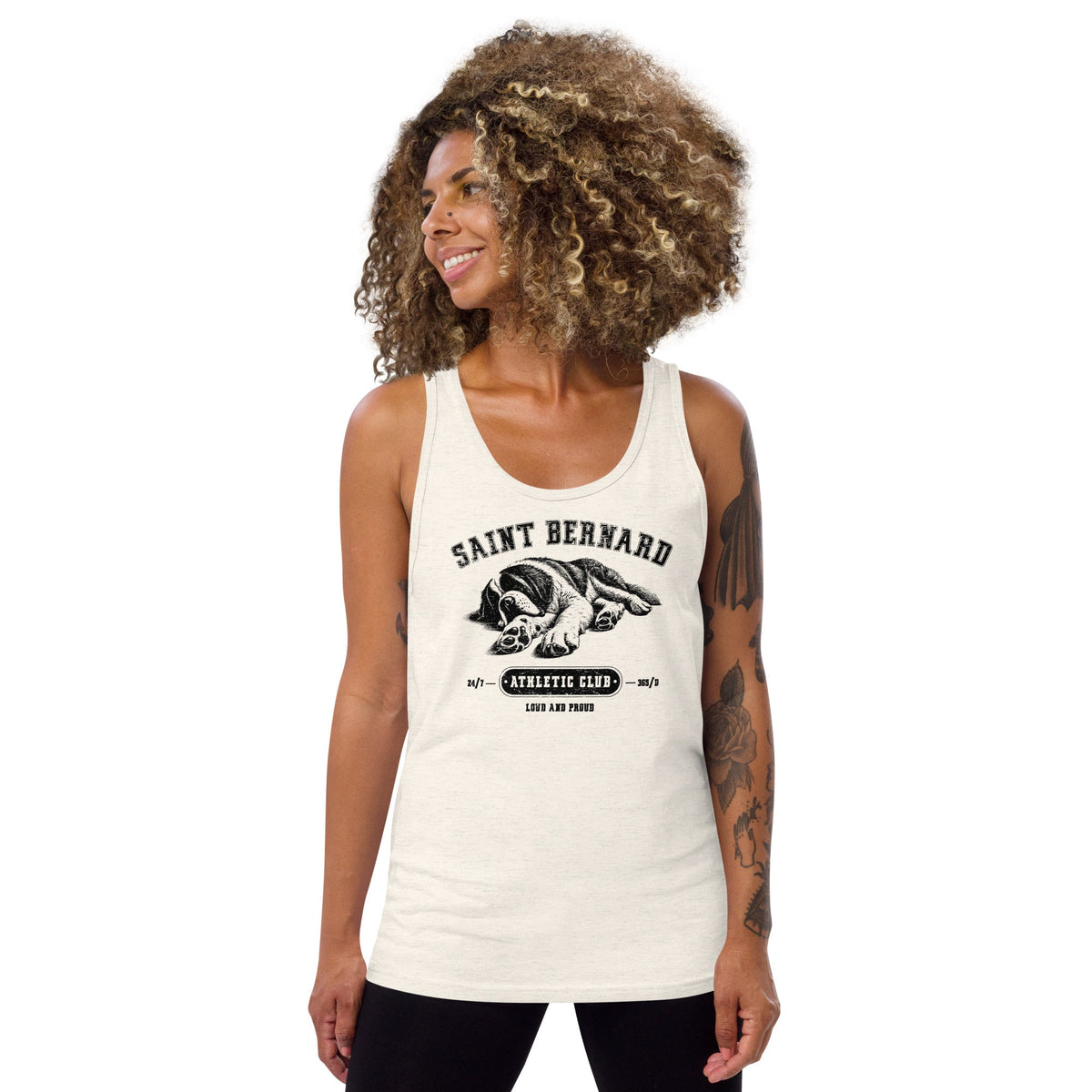 Saint Bernard Athletic Club Tank Top - Lucy + Norman