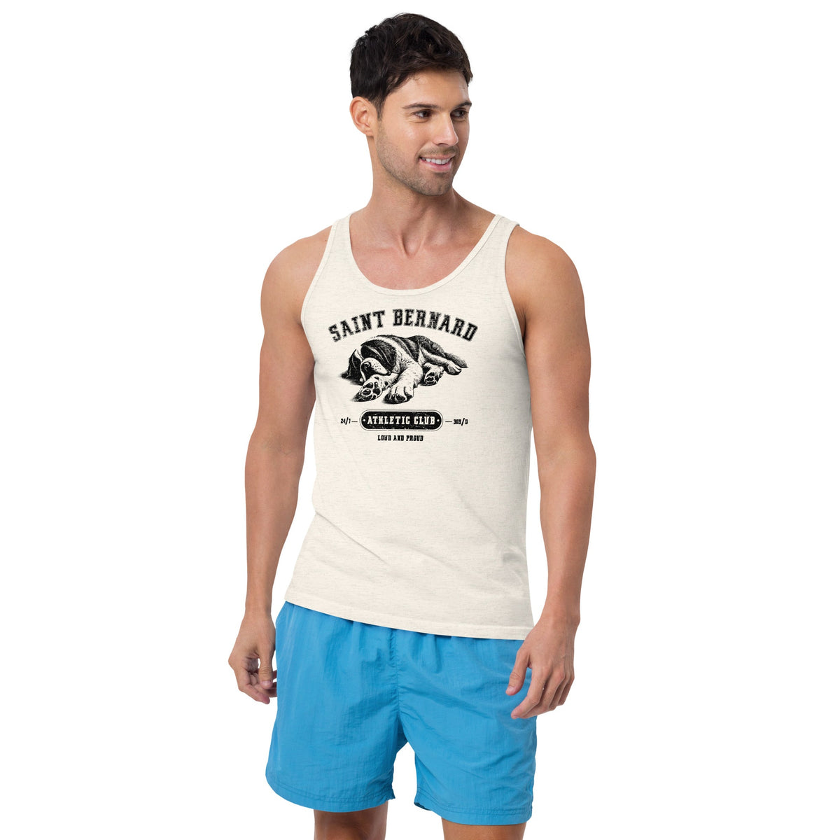 Saint Bernard Athletic Club Tank Top - Lucy + Norman