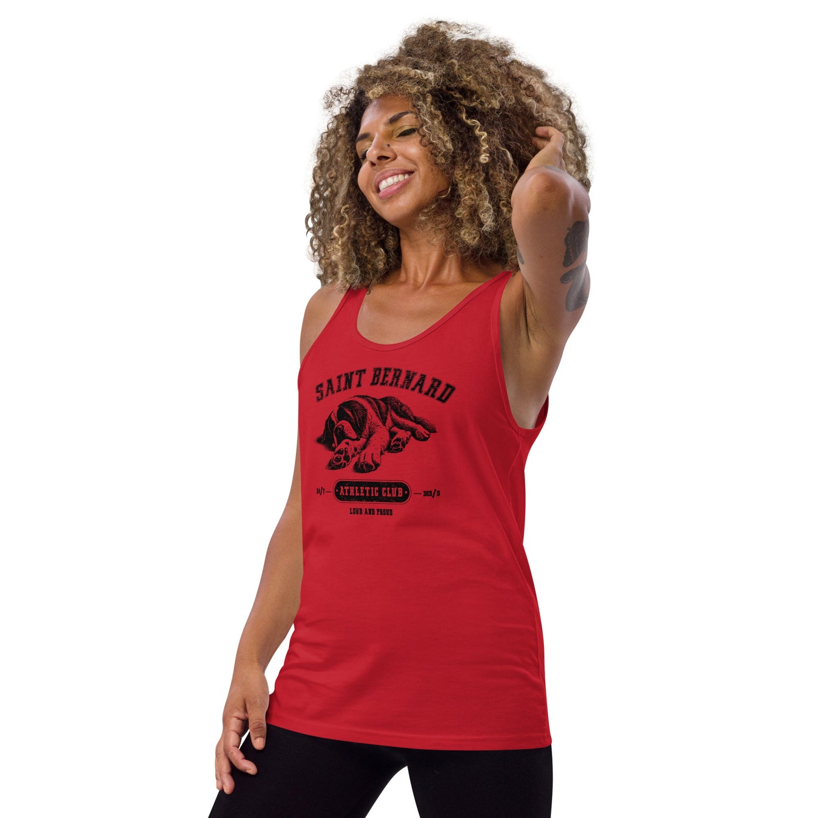 Saint Bernard Athletic Club Tank Top - Lucy + Norman